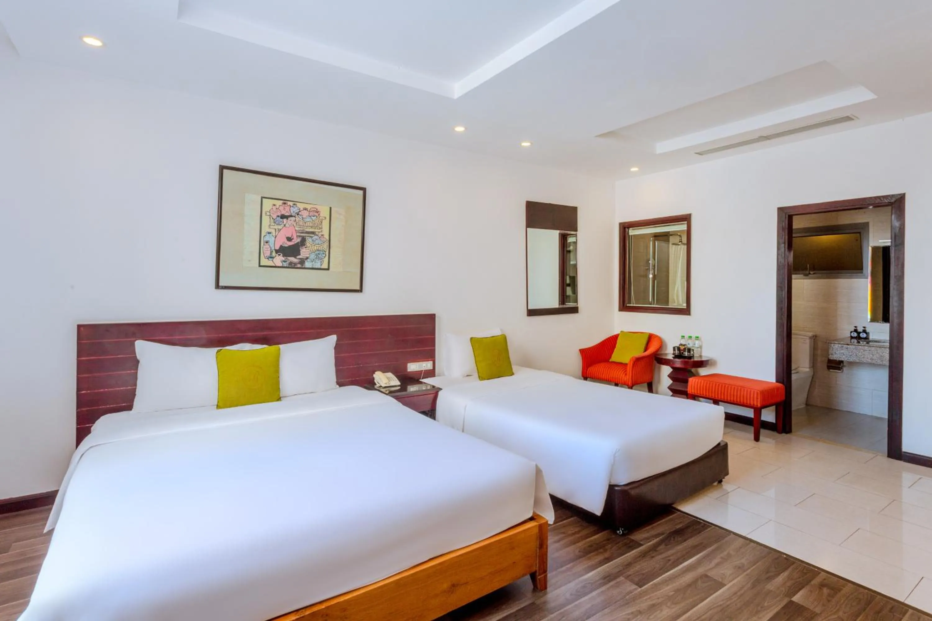 Bed in Richico Apartments And Hotel