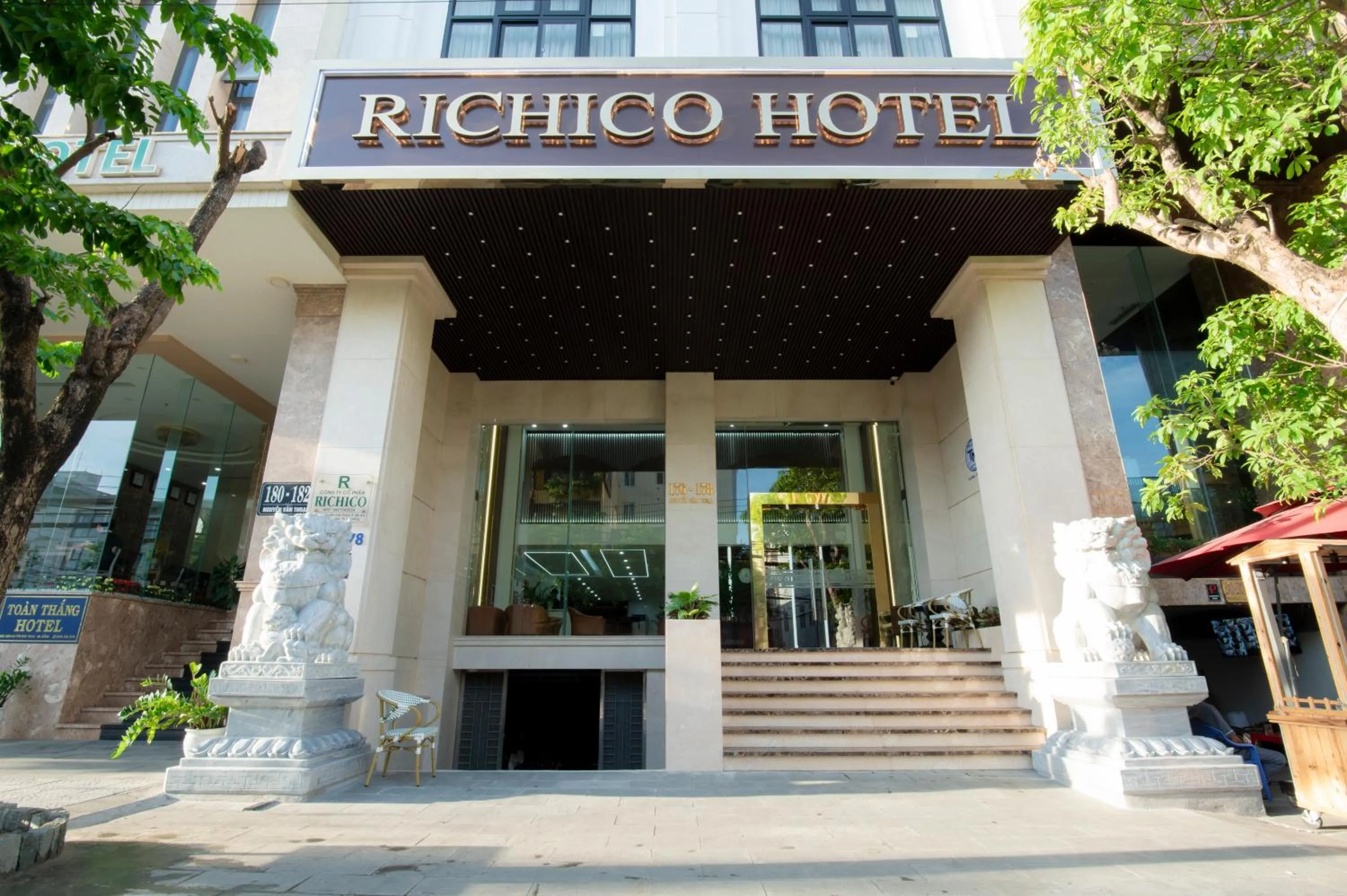 Property building in Richico Apartments And Hotel