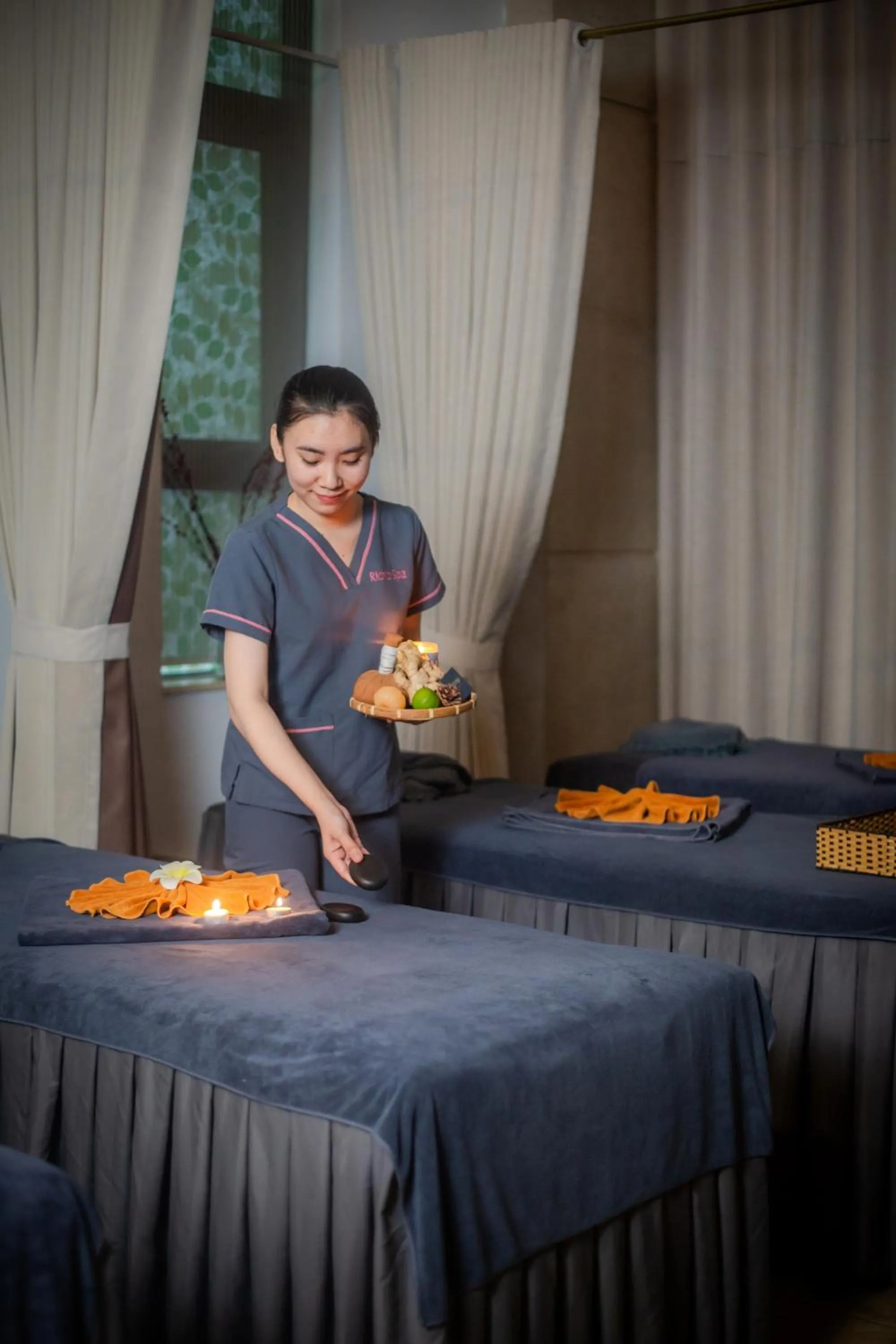 Spa and wellness centre/facilities in Richico Apartments And Hotel