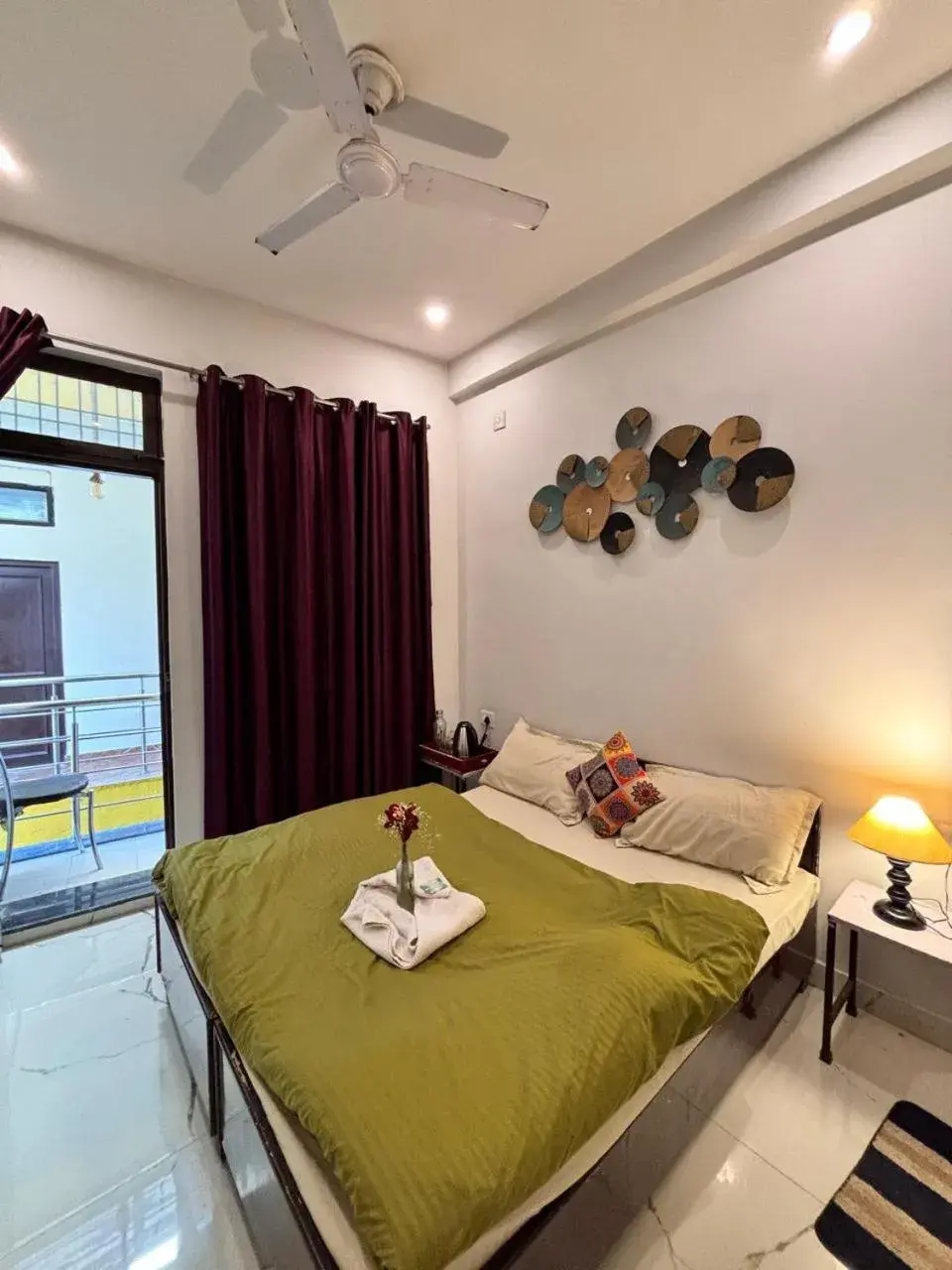 Double Room in OLT Hostel Rishikesh Double Room in OLT Hostel Rishikesh
