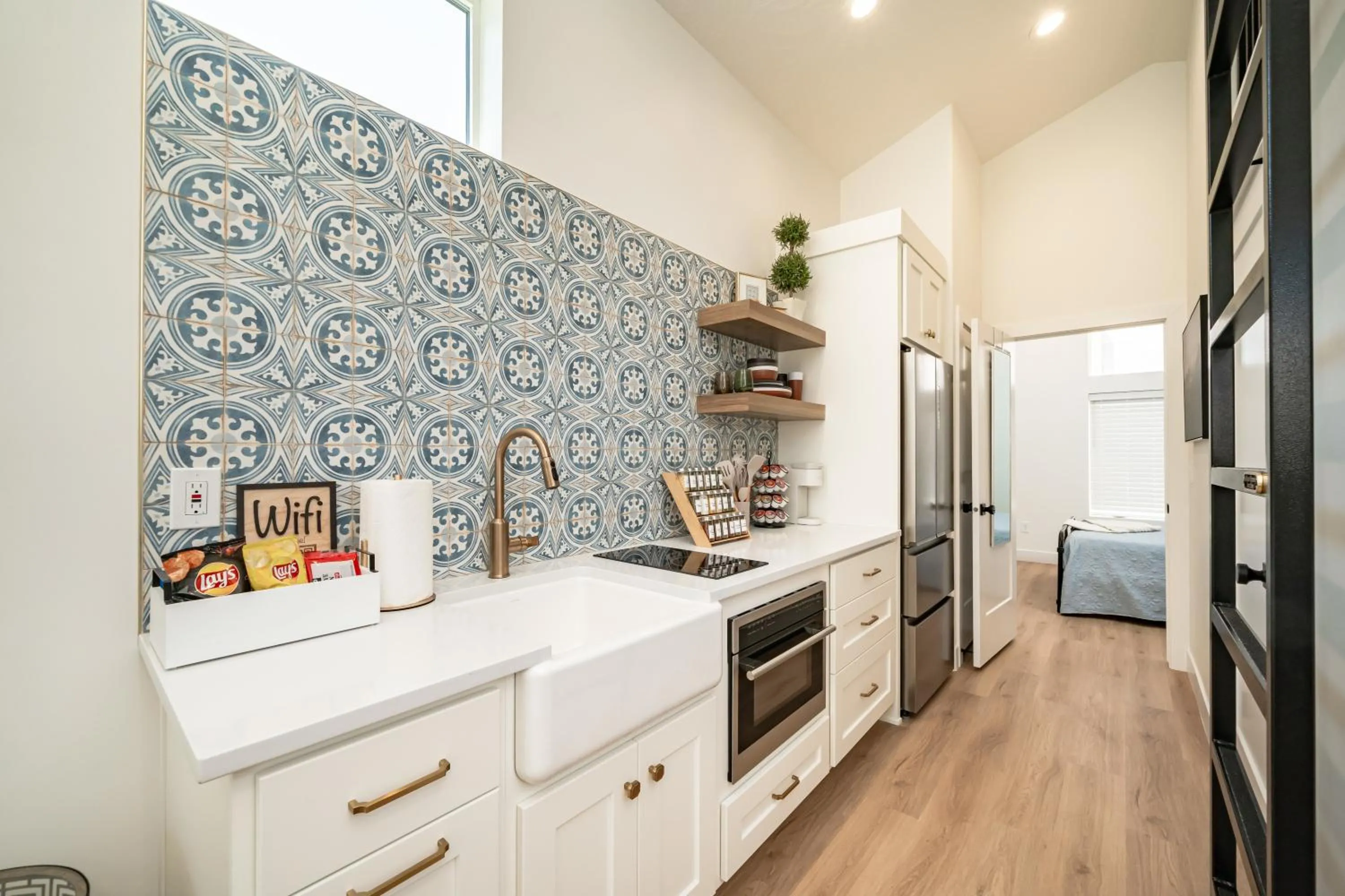 Kitchen or kitchenette in Zion Oasis Rentals