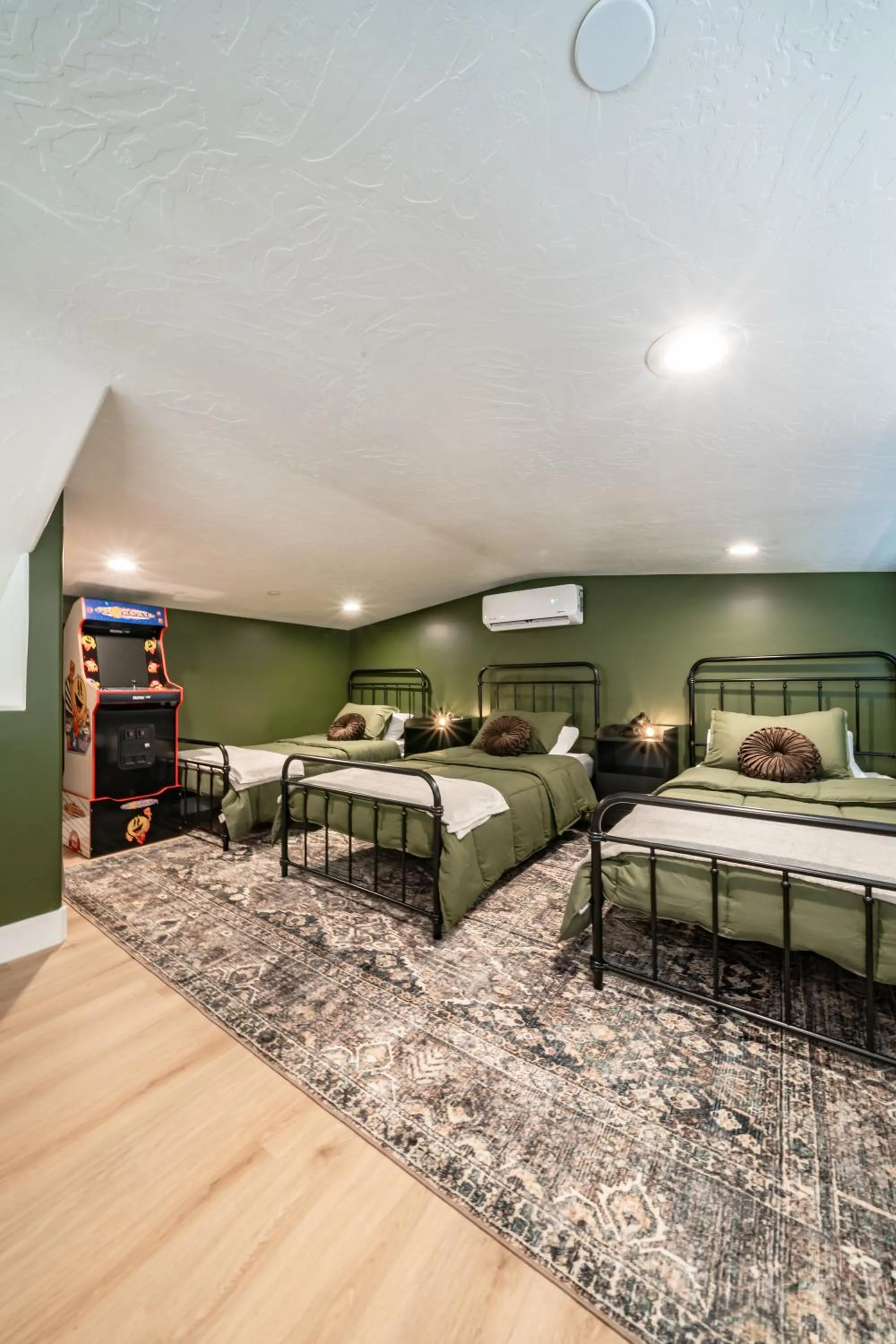 Bed in Zion Oasis Rentals
