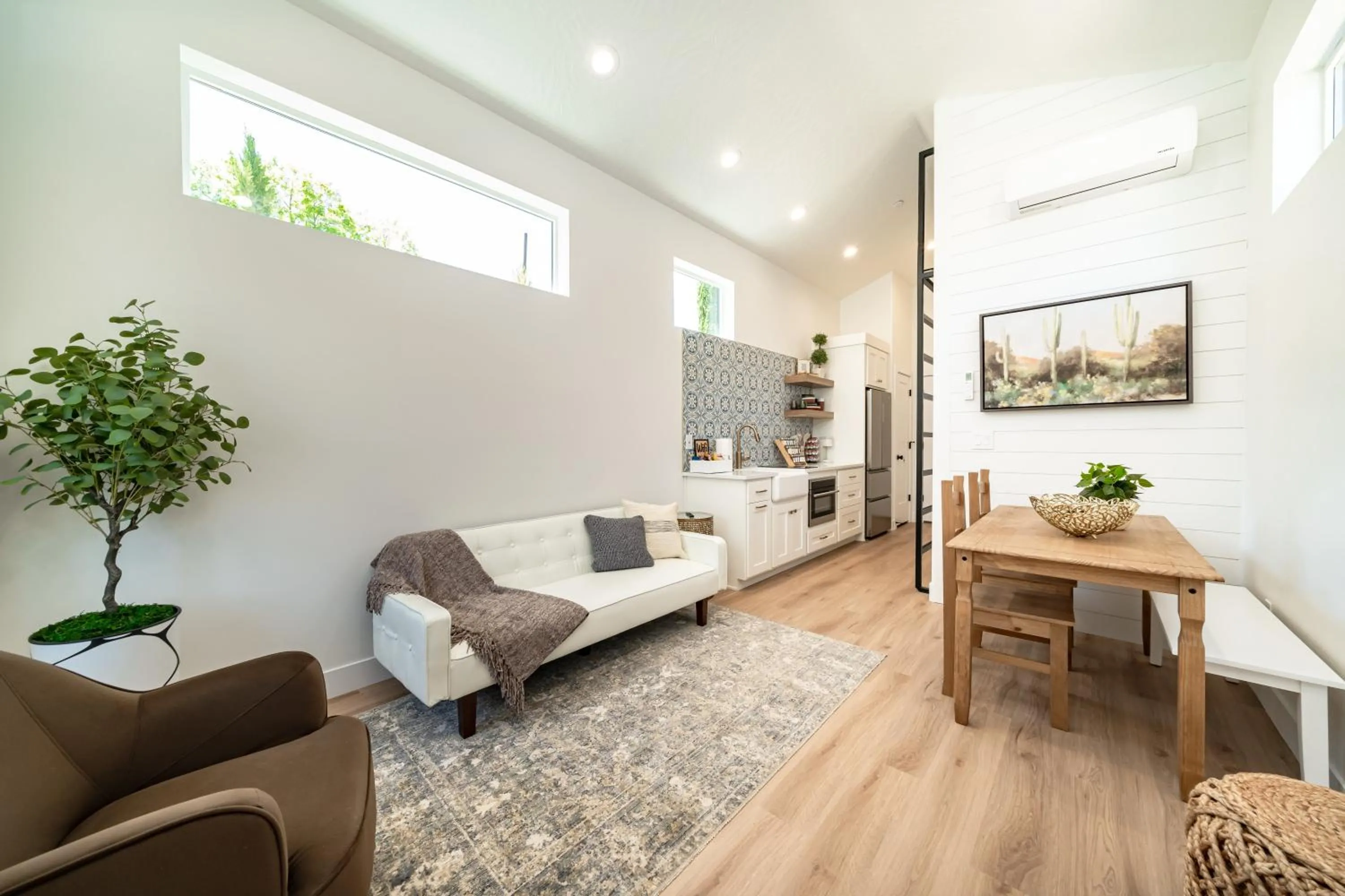 Living room in Zion Oasis Rentals