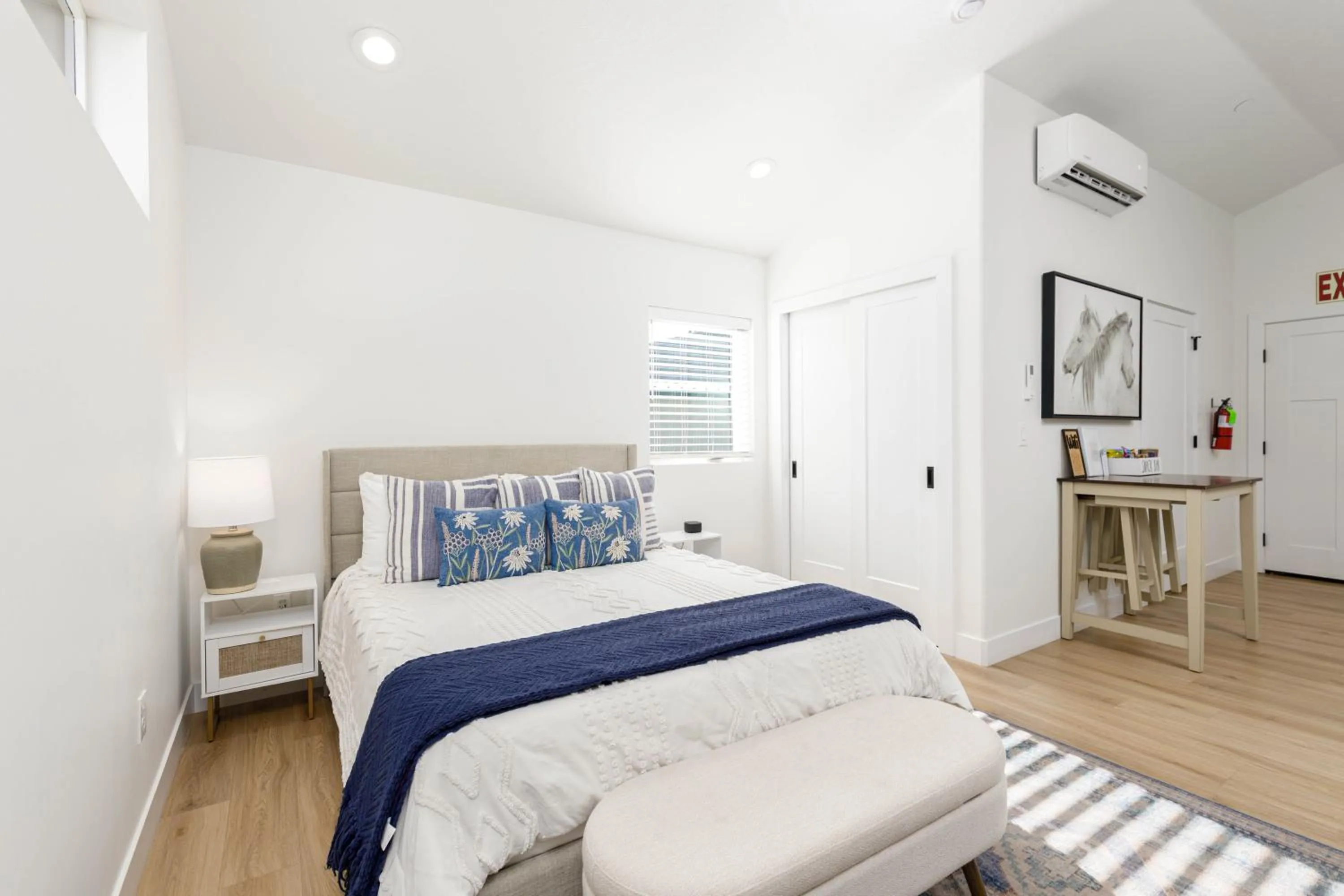 Bed in Zion Oasis Rentals