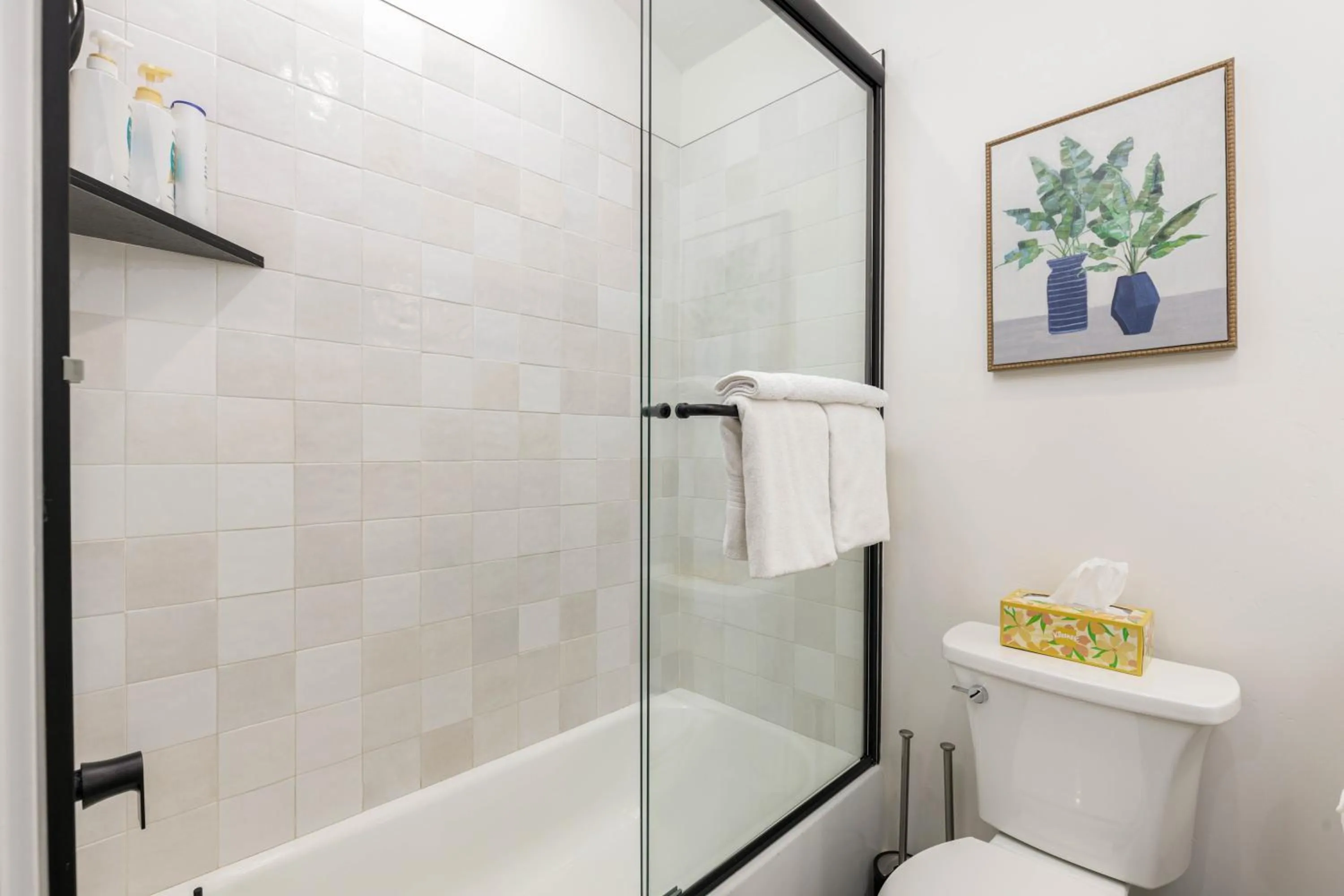 Shower in Zion Oasis Rentals