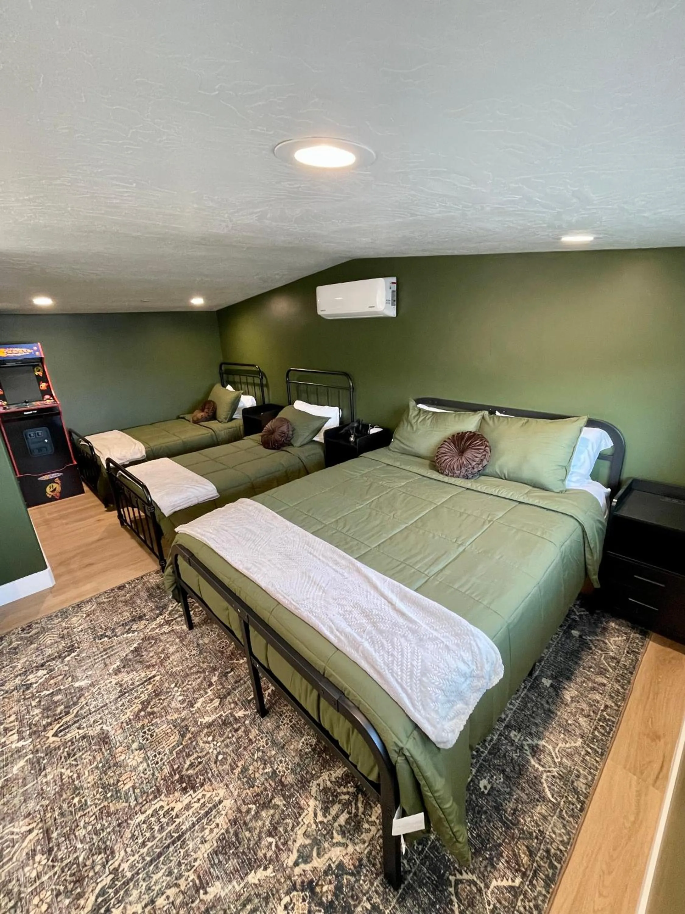 Bed in Zion Oasis Rentals