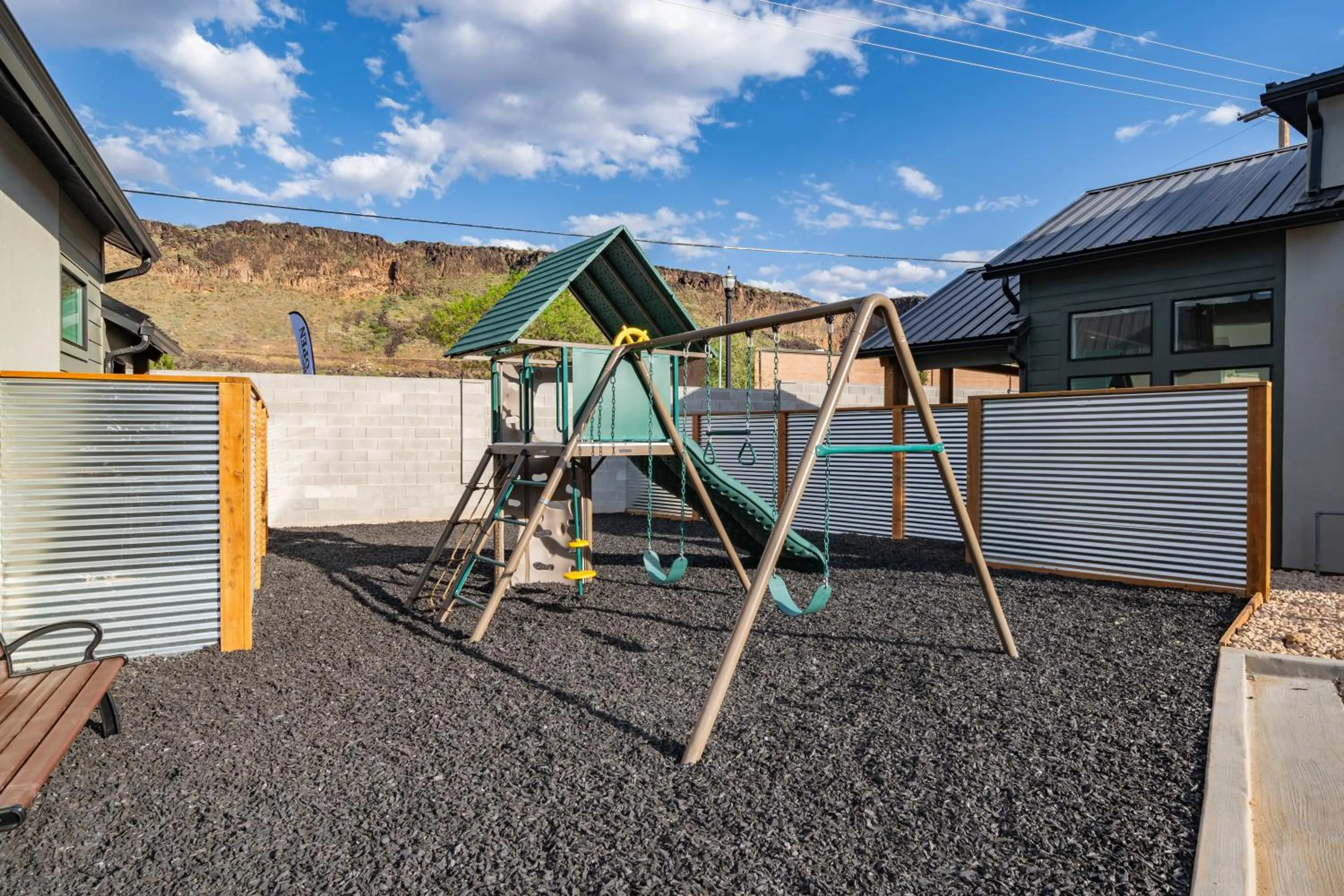 Children play ground in Zion Oasis Rentals