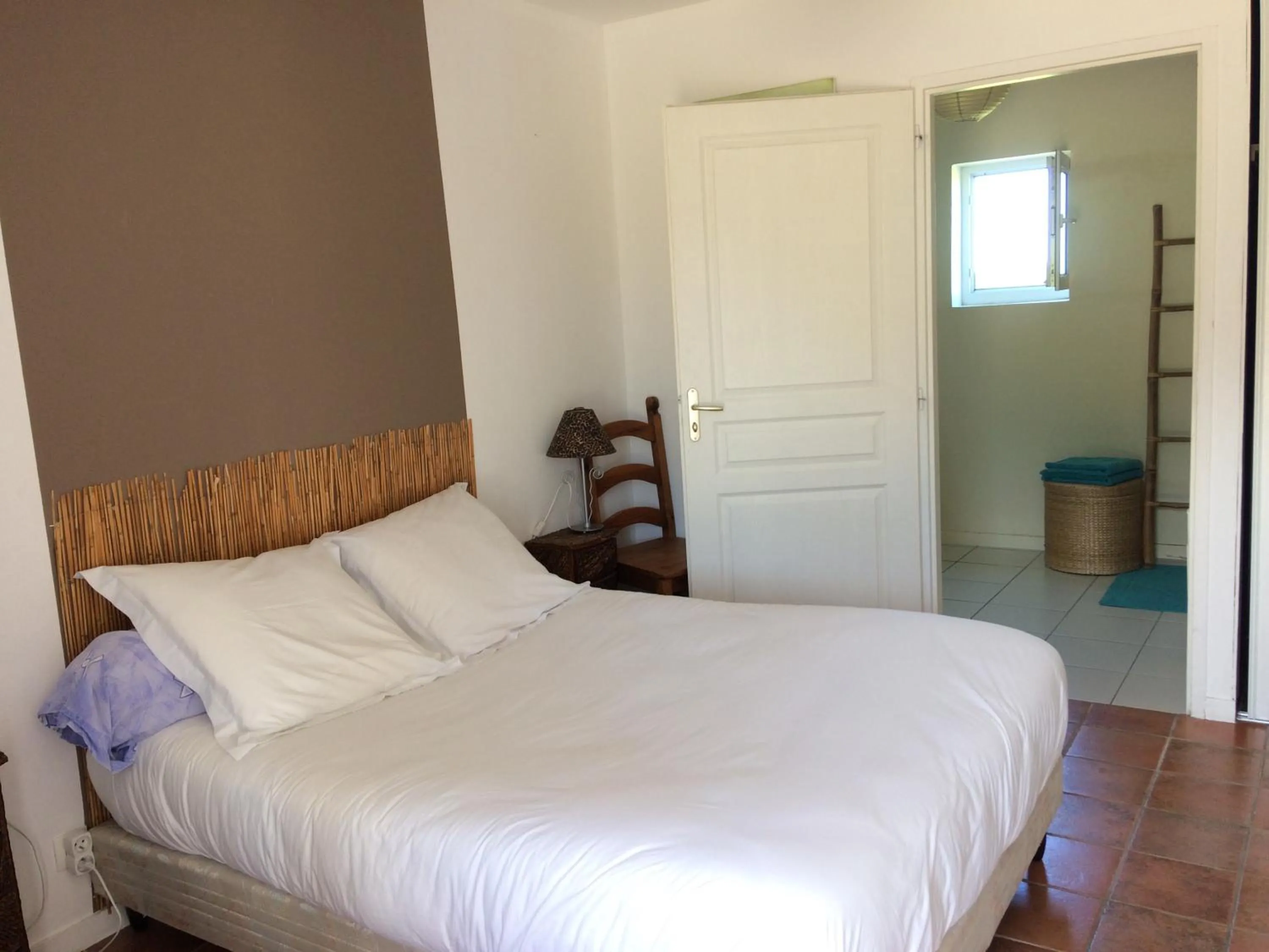 Bed in Chambre d'hôte El Dorado