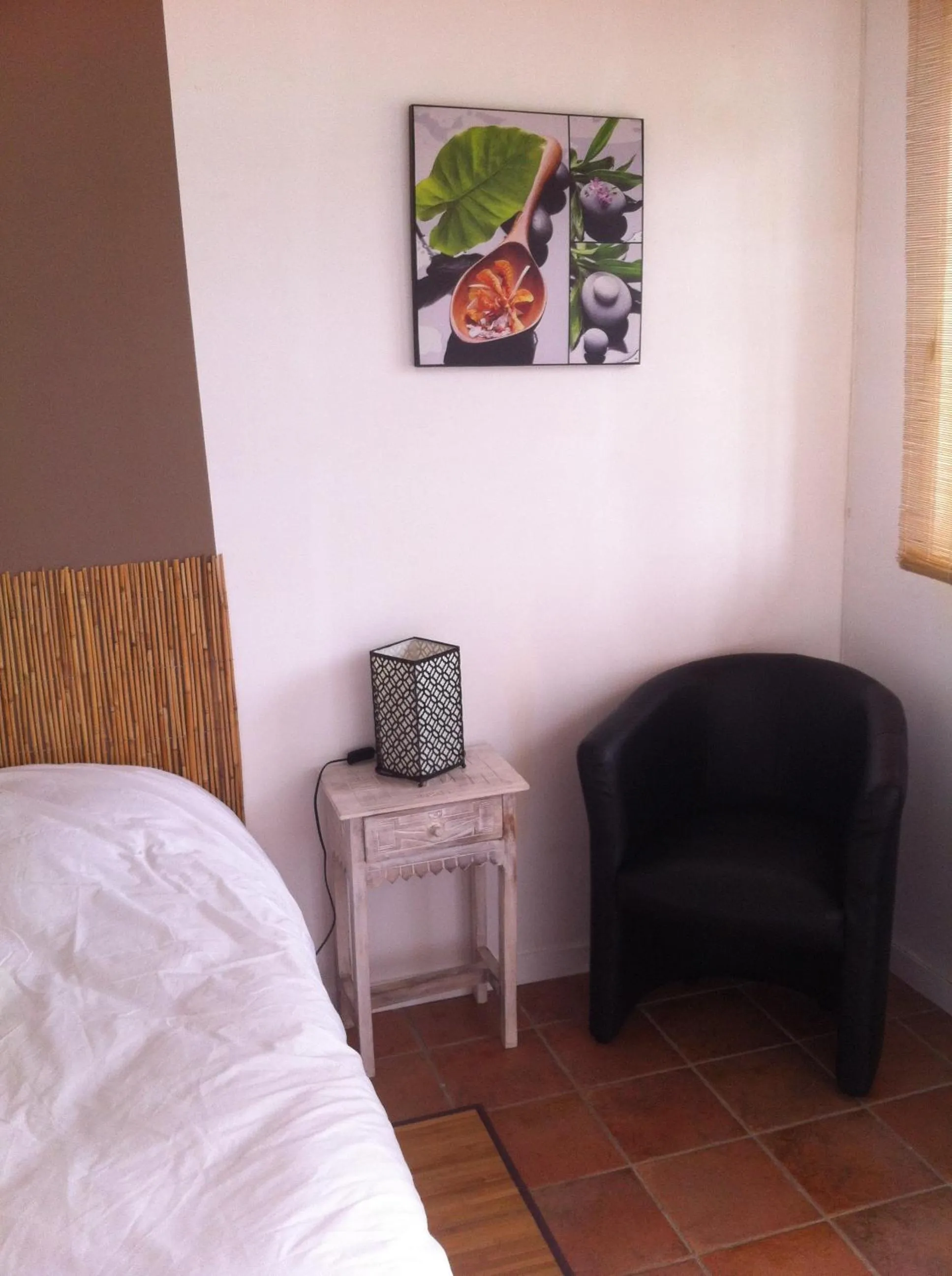 Seating area, Bed in Chambre d'hôte El Dorado