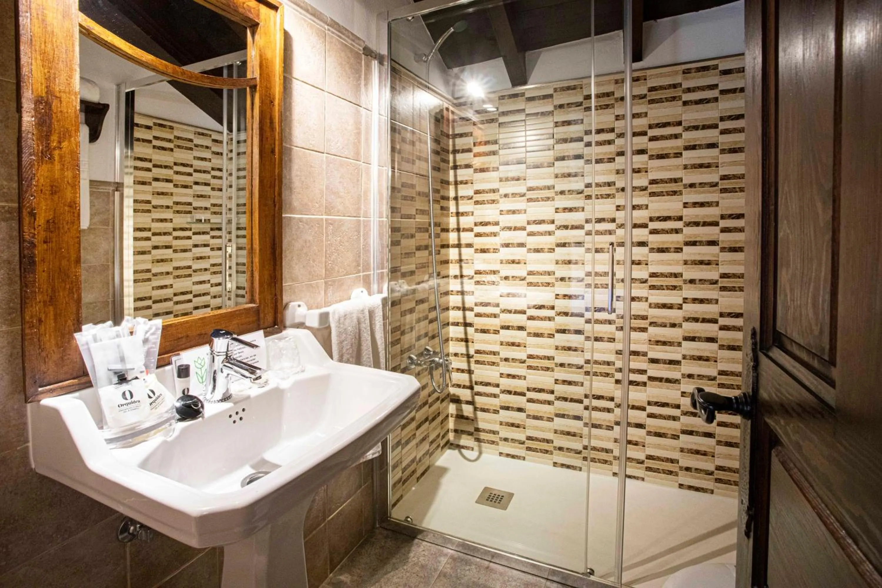 Shower in La Casona de Tresgrandas