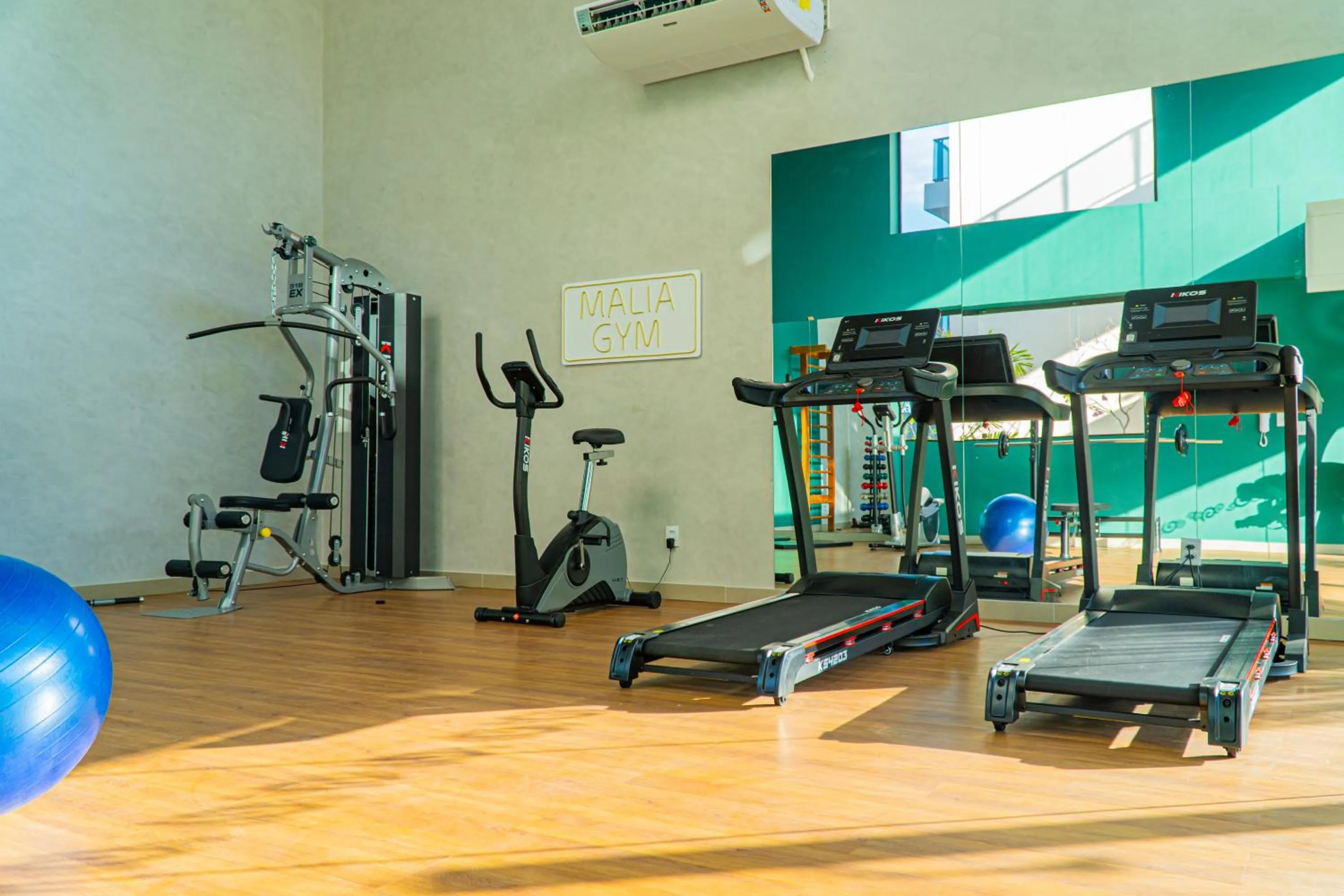 Fitness centre/facilities in Malia Resort By Mai