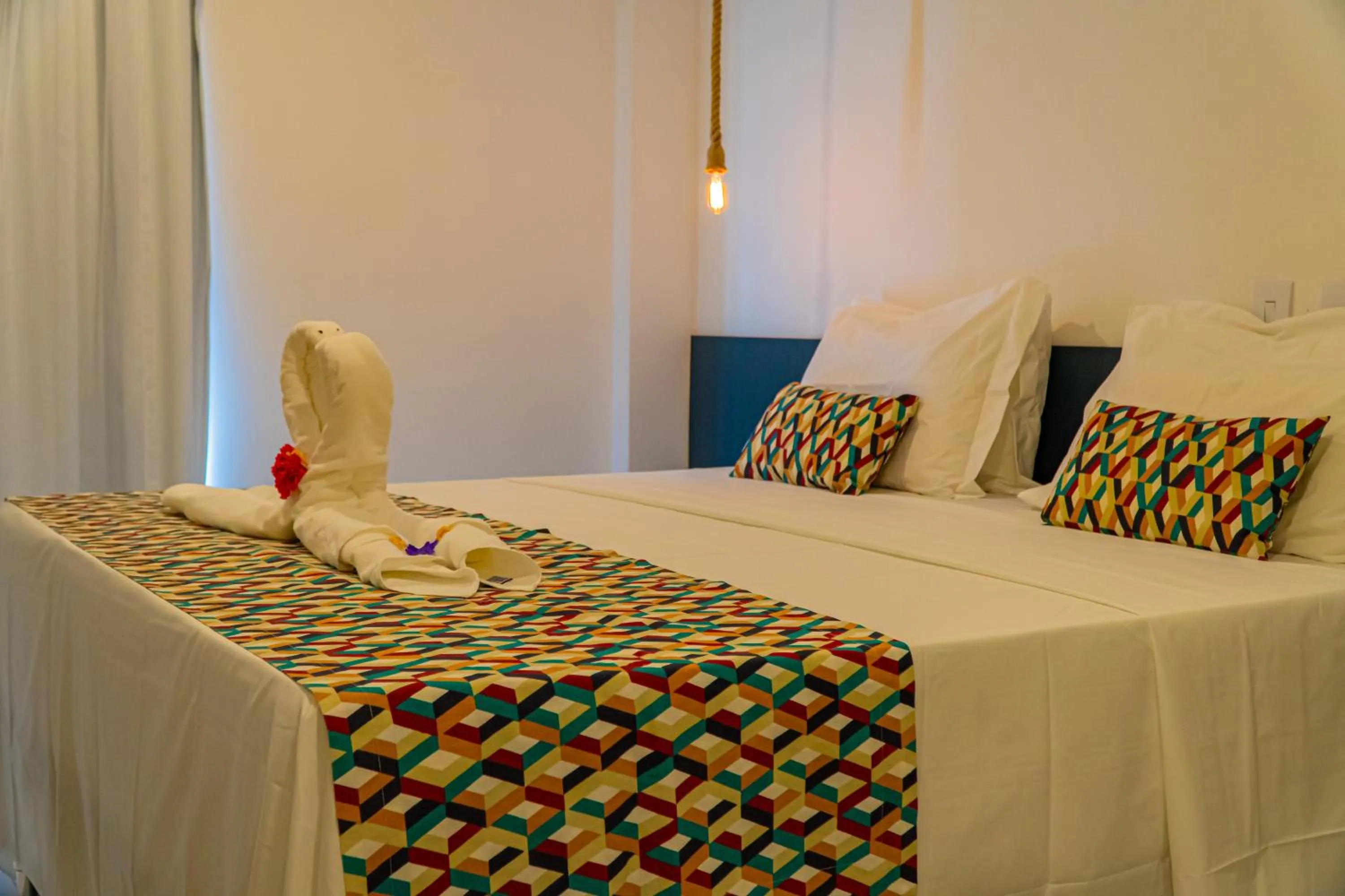 Bedroom, Bed in Malia Resort By Mai