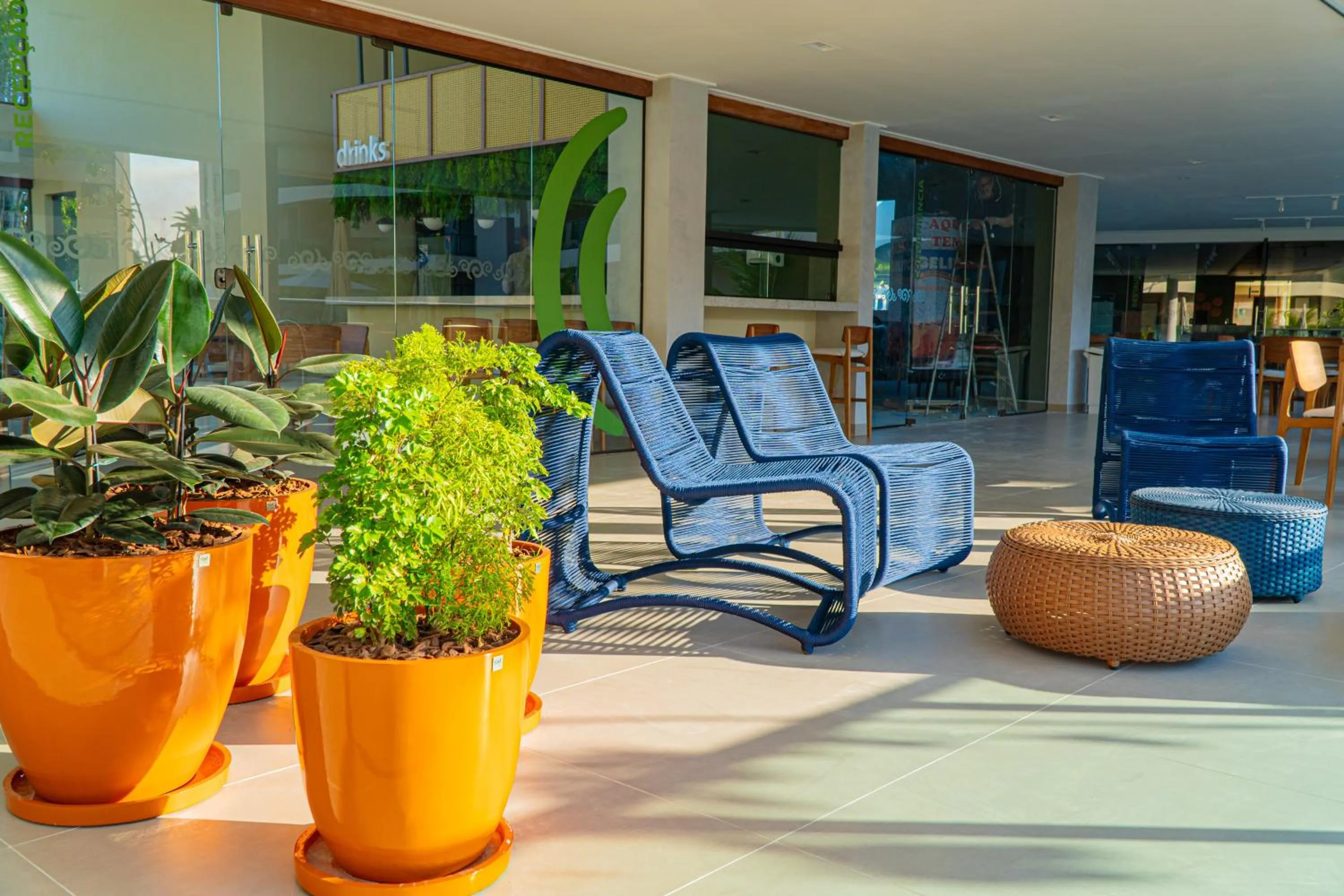 Seating area in Malia Resort By Mai
