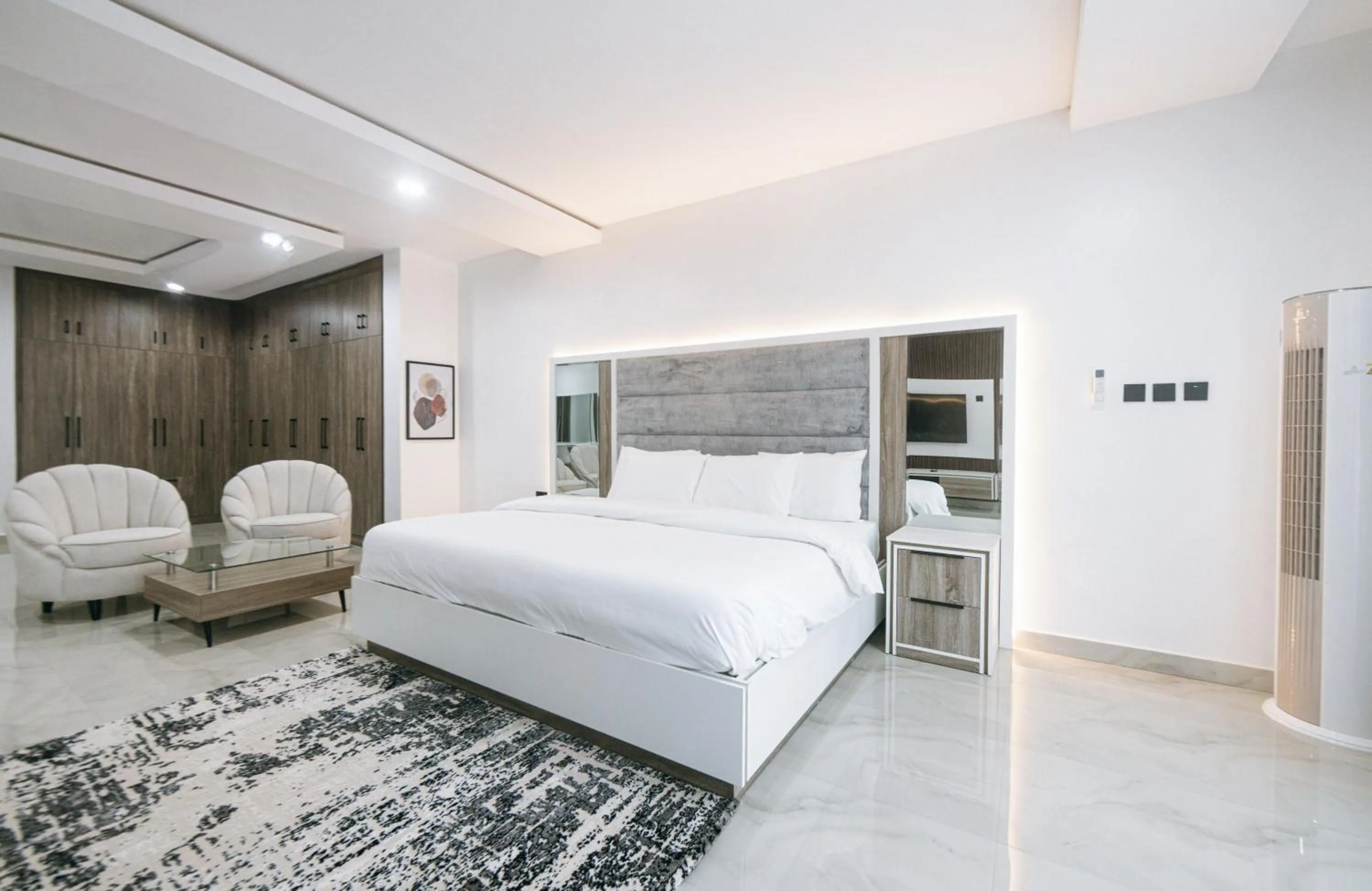 Bedroom, Bed in 5Blu Residence