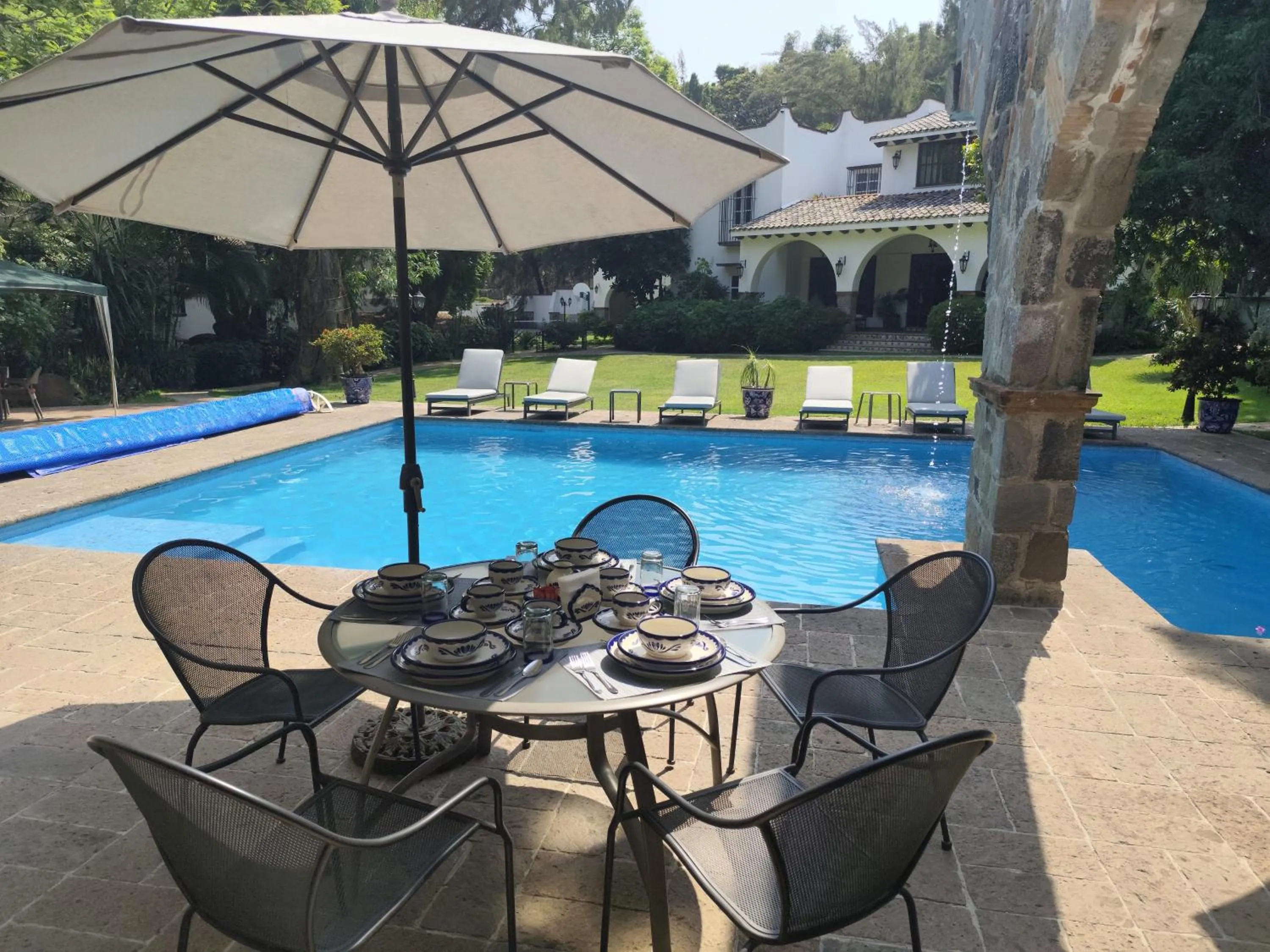 Property building in Casa de las Conchas Cuernavaca