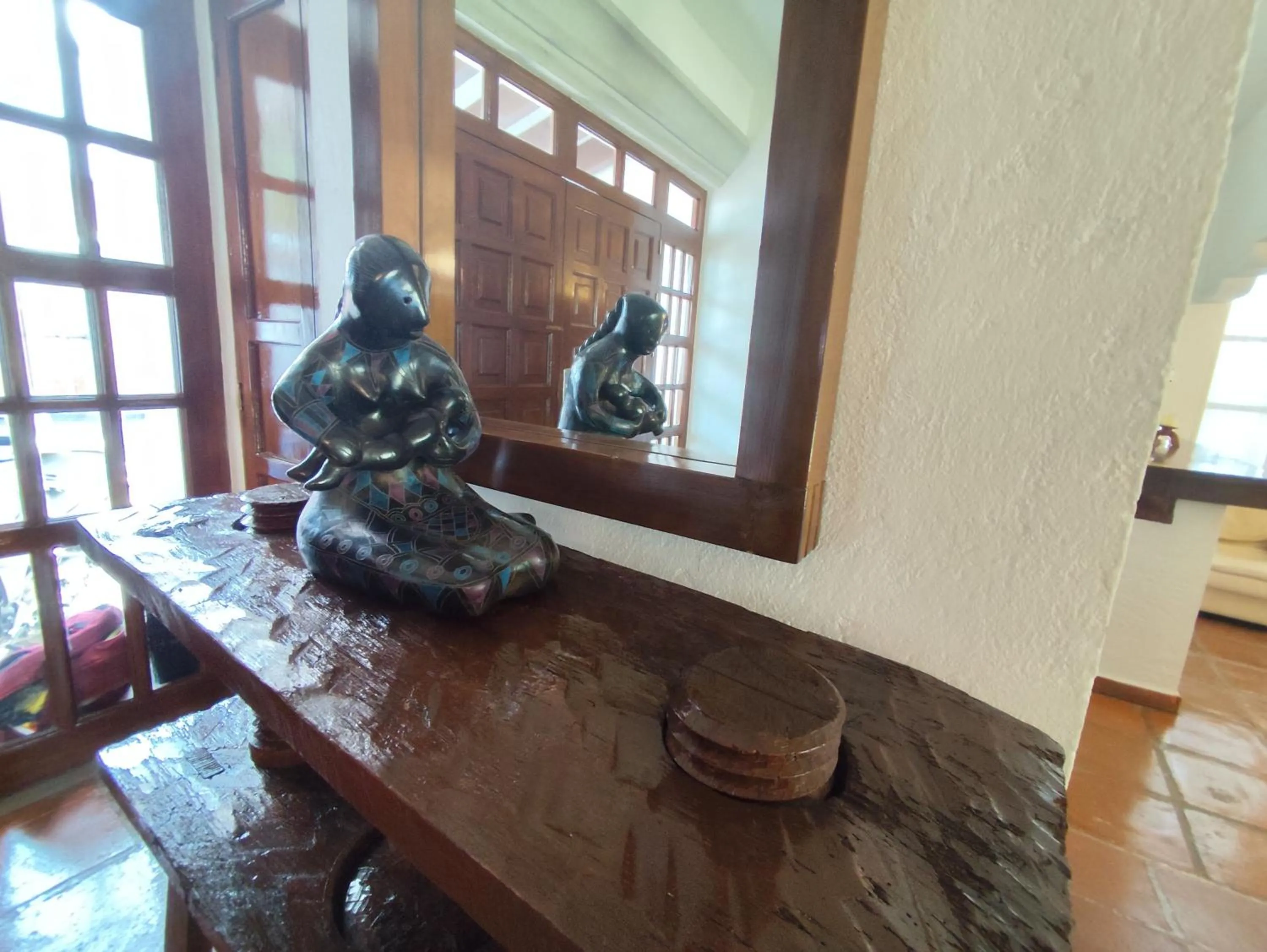 Decorative detail in Casa de las Conchas Cuernavaca