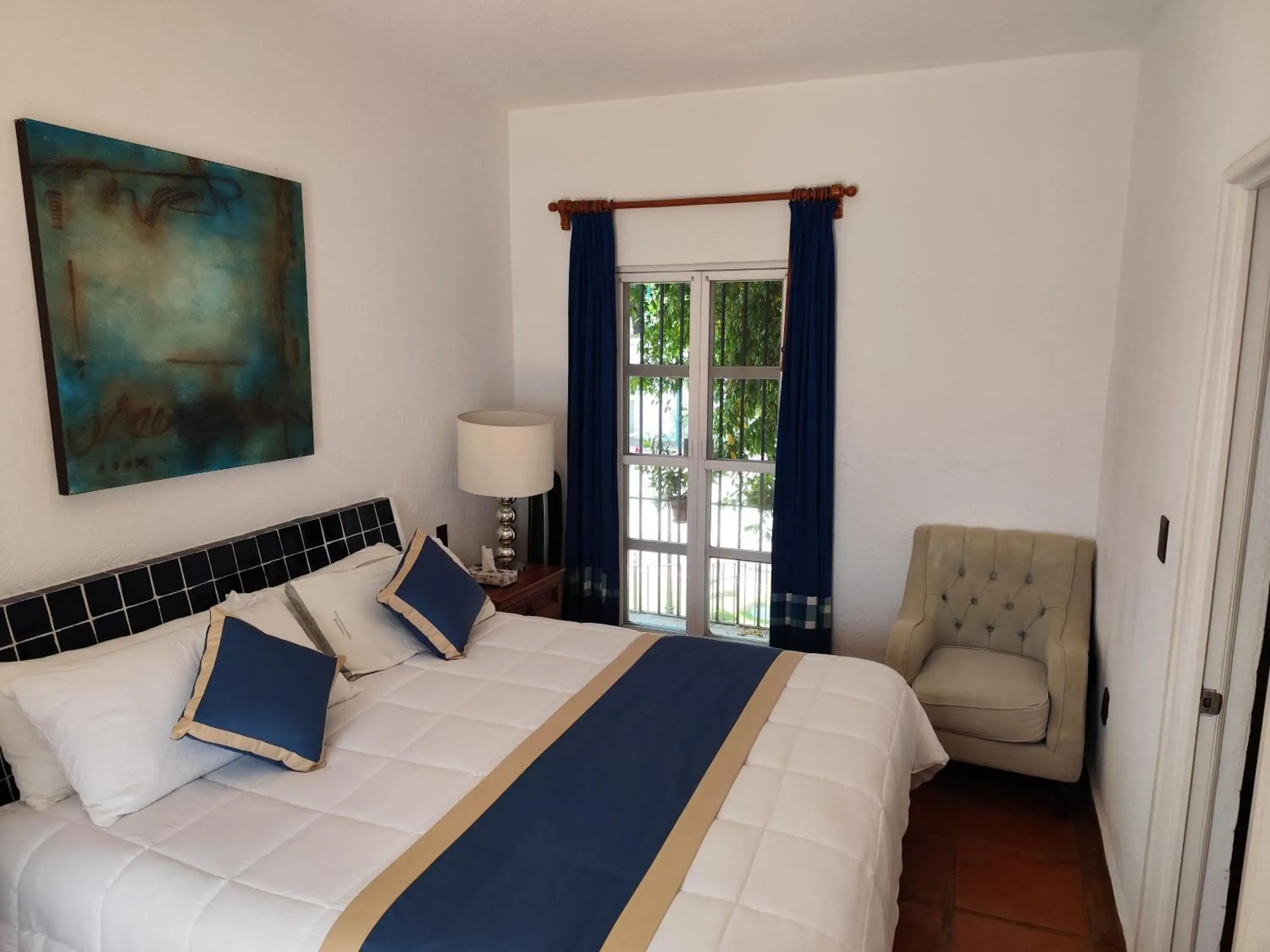 Bed in Casa de las Conchas Cuernavaca Bed in Casa de las Conchas Cuernavaca