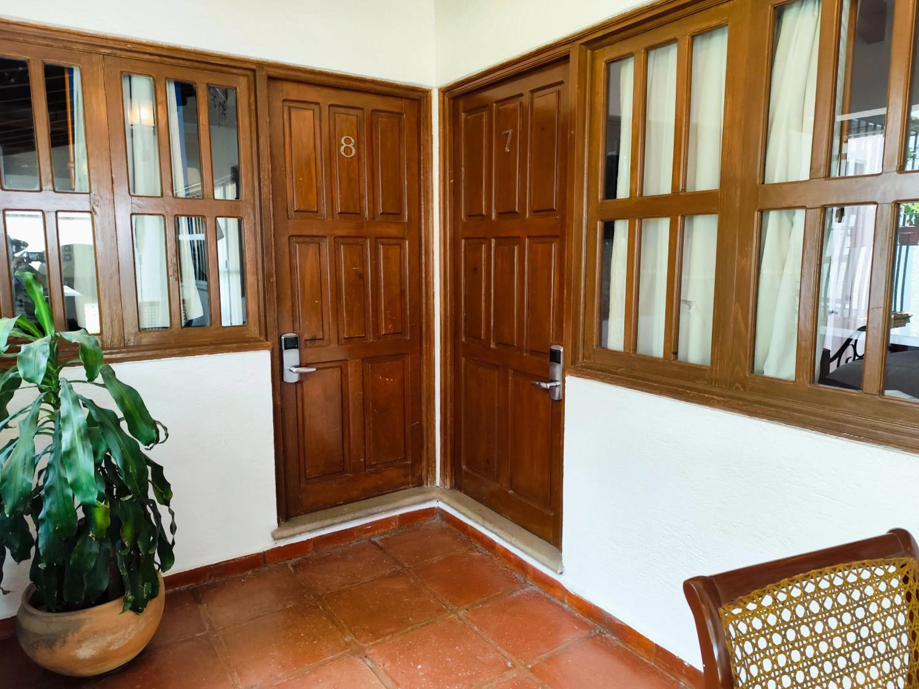 Area and facilities, Bed in Casa de las Conchas Cuernavaca