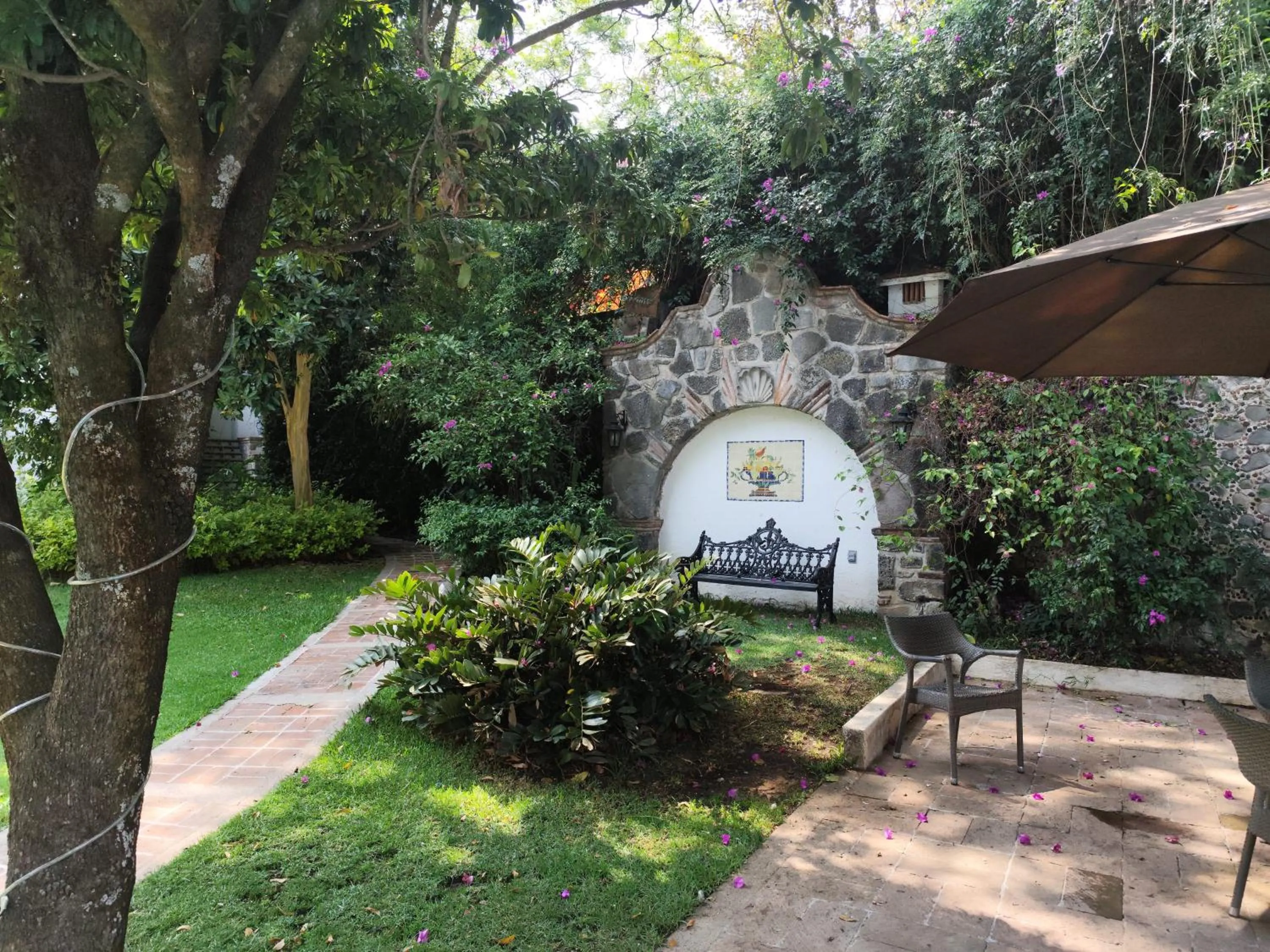Property building in Casa de las Conchas Cuernavaca