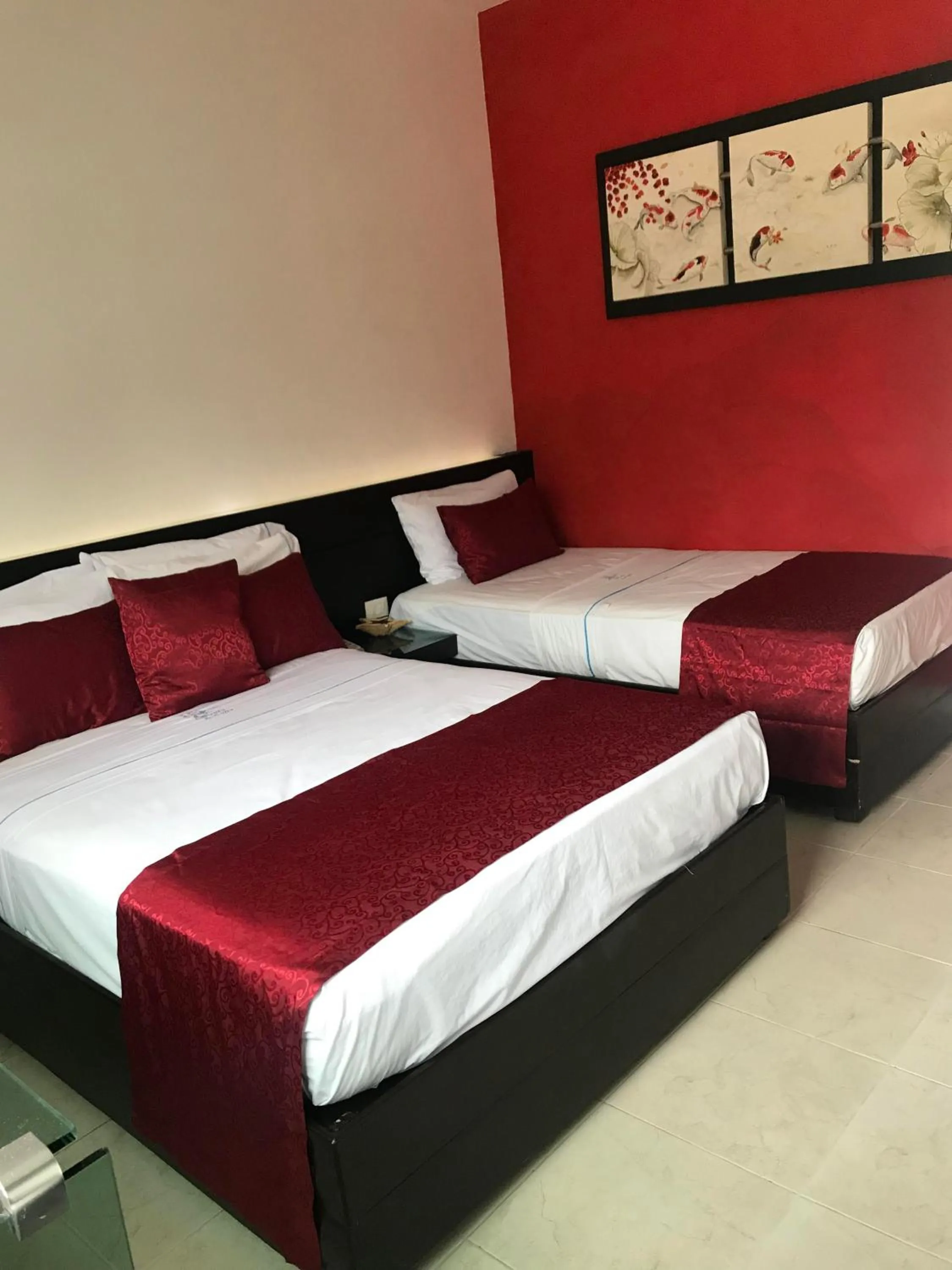 View (from property/room), Bed in Quinta Santa Anita