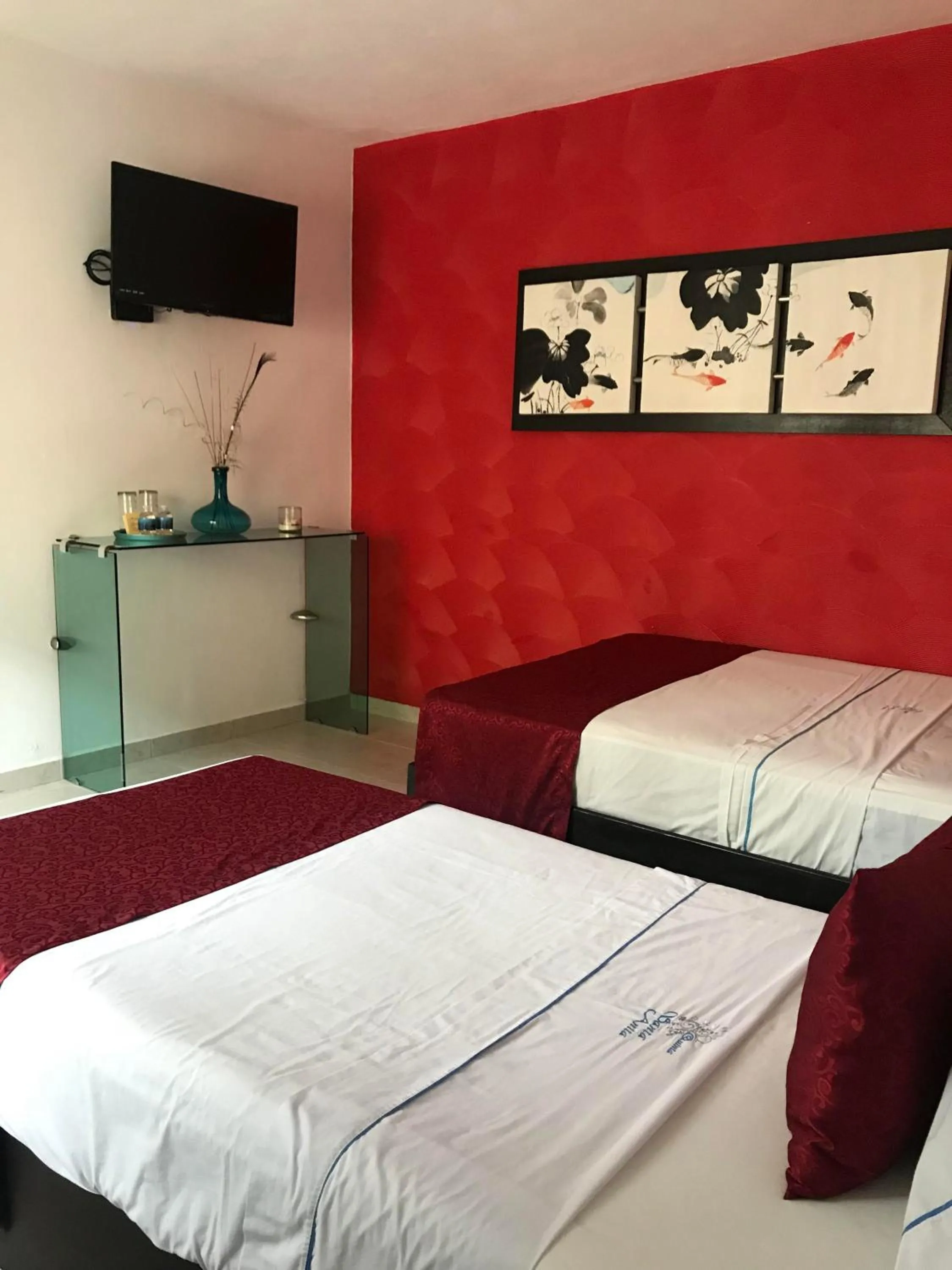 TV and multimedia, Bed in Quinta Santa Anita