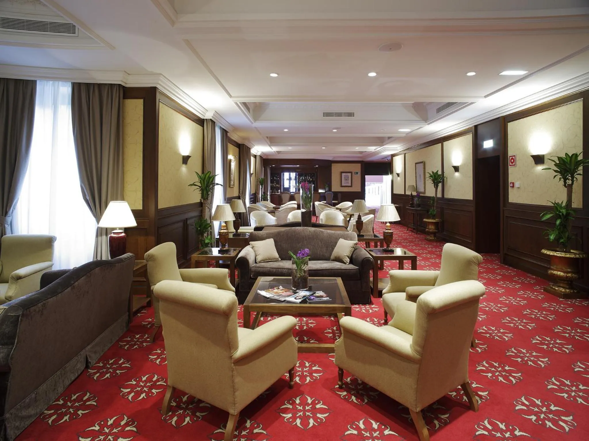 Communal lounge/ TV room in Blau Gran Hotel Las Caldas - Adults Only