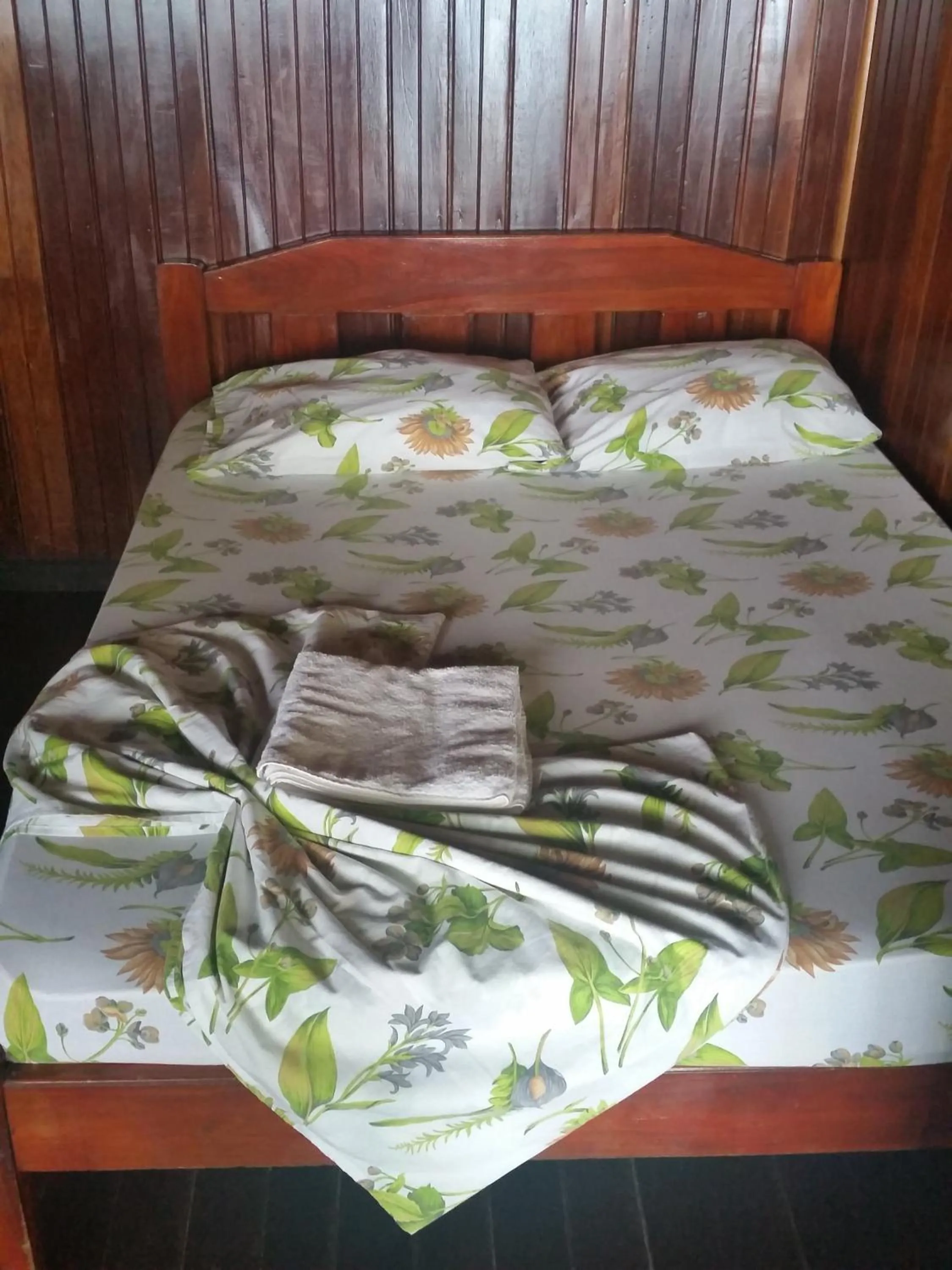 Bed in Hotel Cabinas Mar Y Cielo