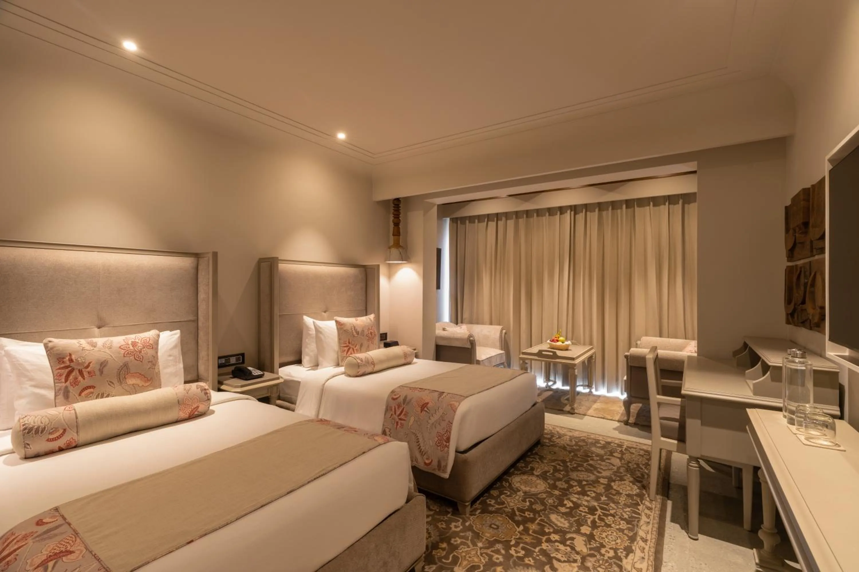 Communal lounge/ TV room, Bed in The Evren, Vagator