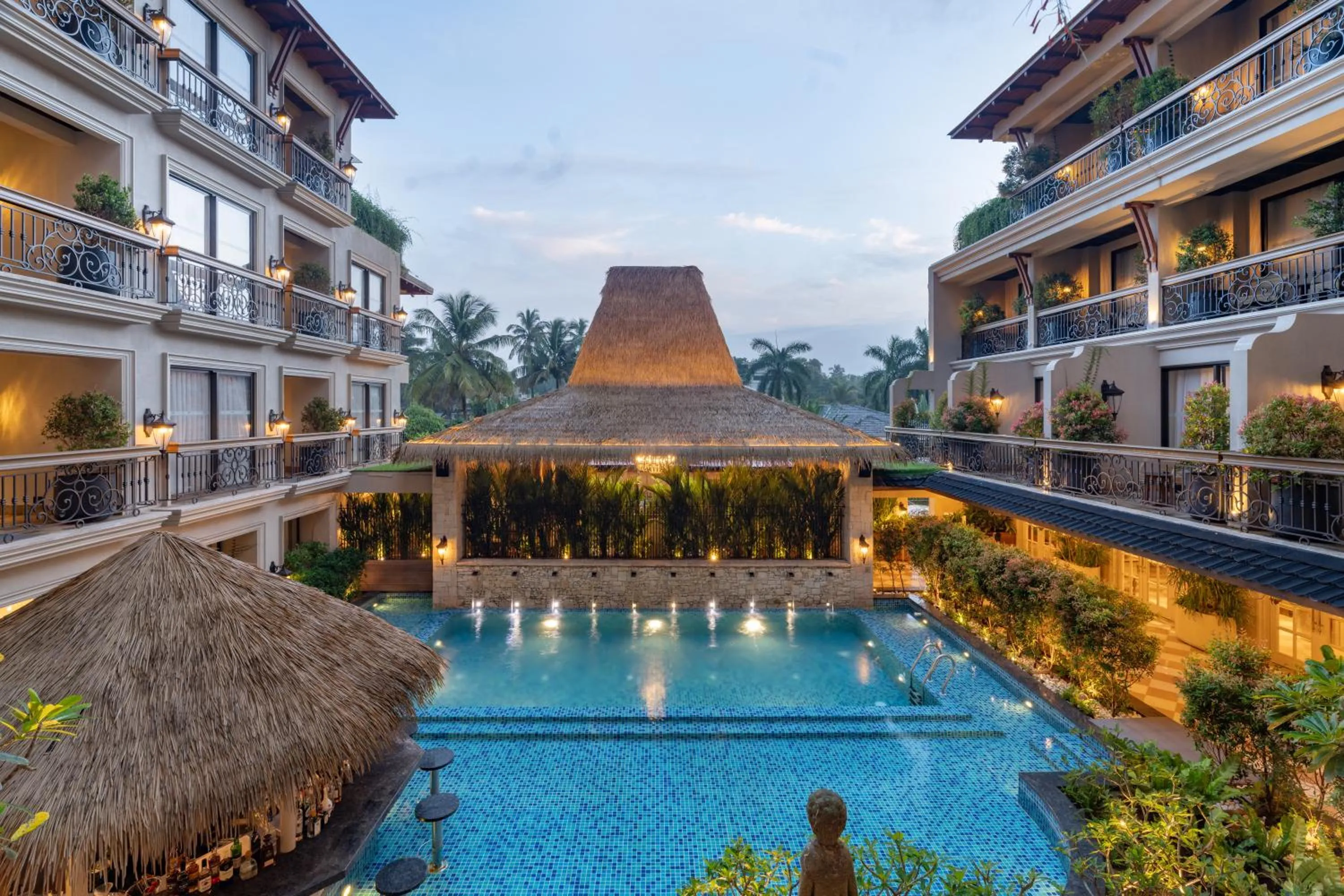 Property building in The Evren, Vagator