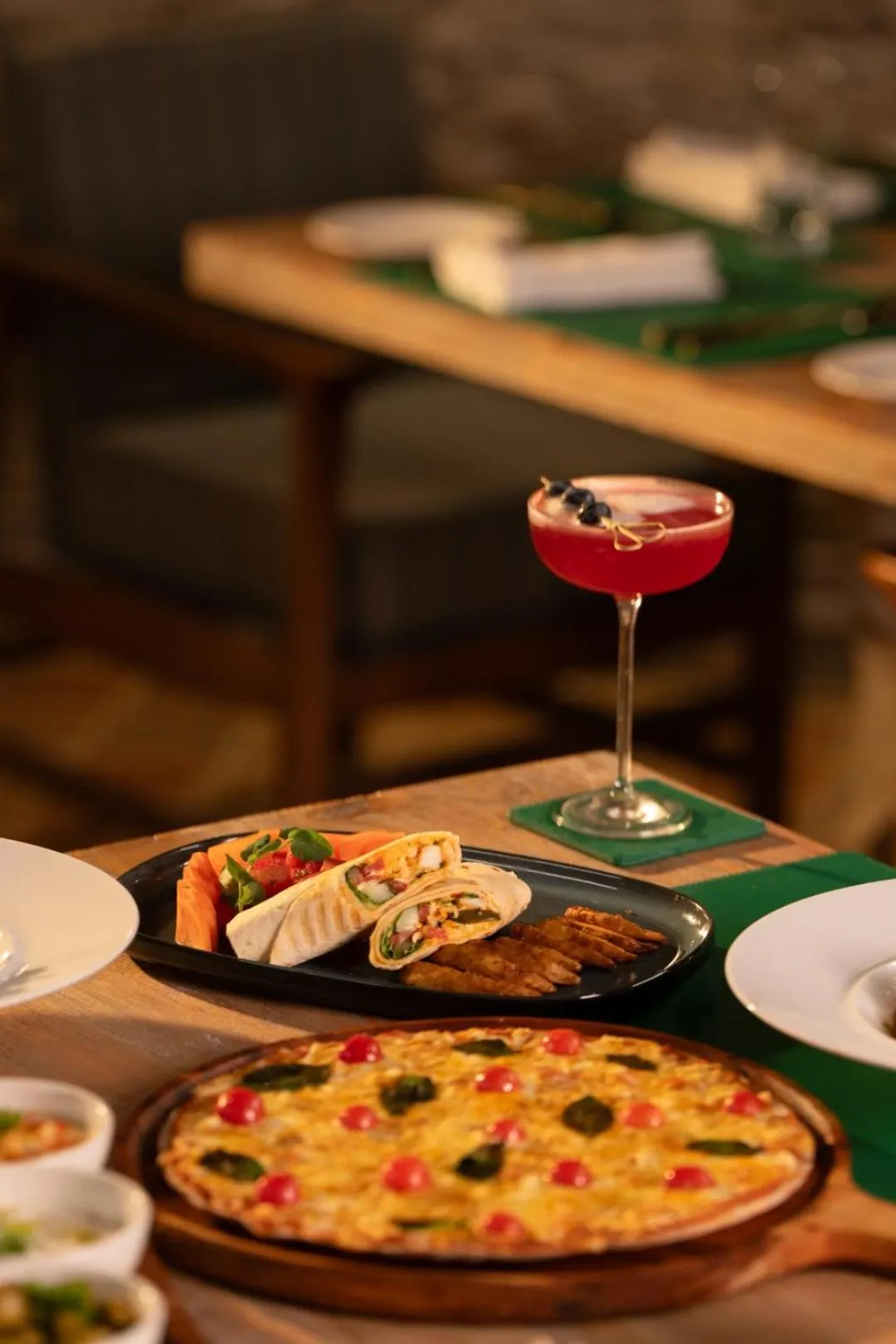 Food and drinks in The Evren, Vagator - SLH-A Small Luxury Hotel