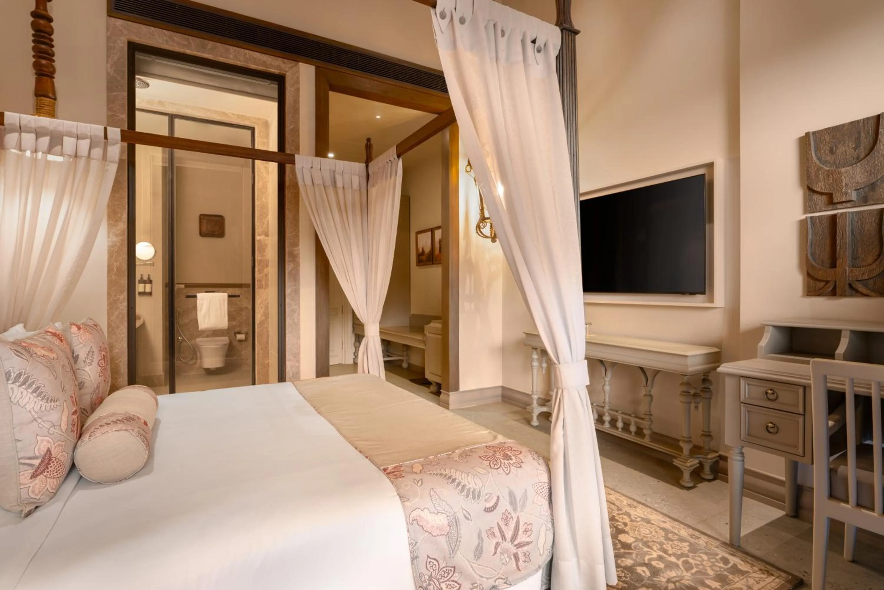 Bed in The Evren, Vagator