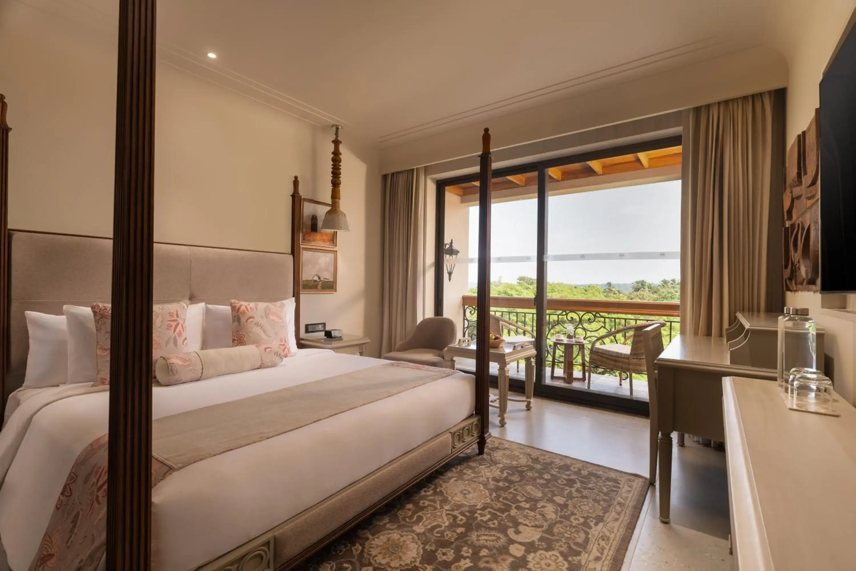 Classic King Room – Happy Hours (5:00 PM to 7:00 PM) Buy 2 Get 1 Free | 15% Discount on Spa and Laundry in The Evren, Vagator - SLH-A Small Luxury Hotel Classic King Room – Happy Hours (5:00 PM to 7:00 PM) Buy 2 Get 1 Free | 15% Discount on Spa and Laundry in The Evren, Vagator - SLH-A Small Luxury Hotel