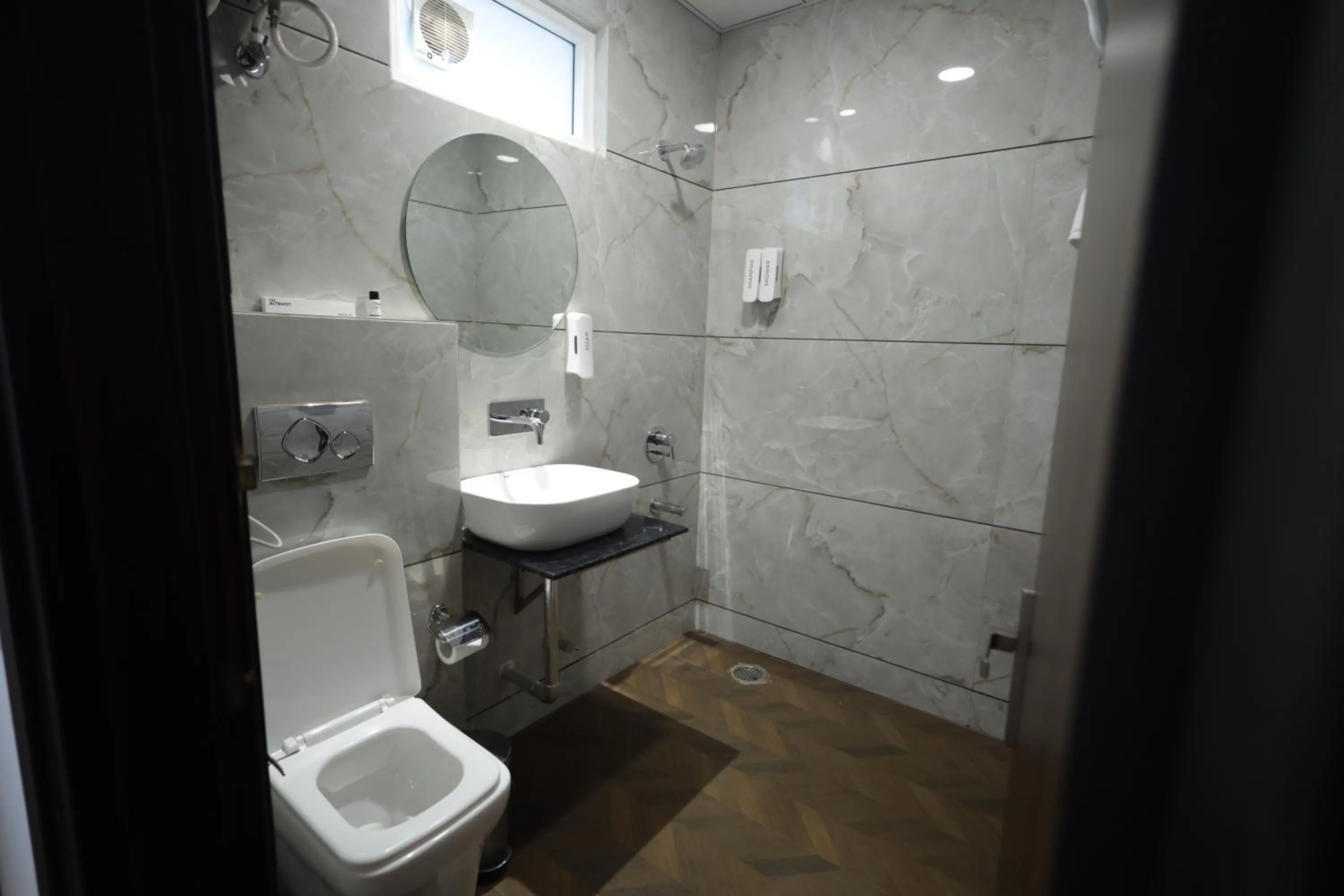 Bathroom in The Altruist Gurugram Hotel