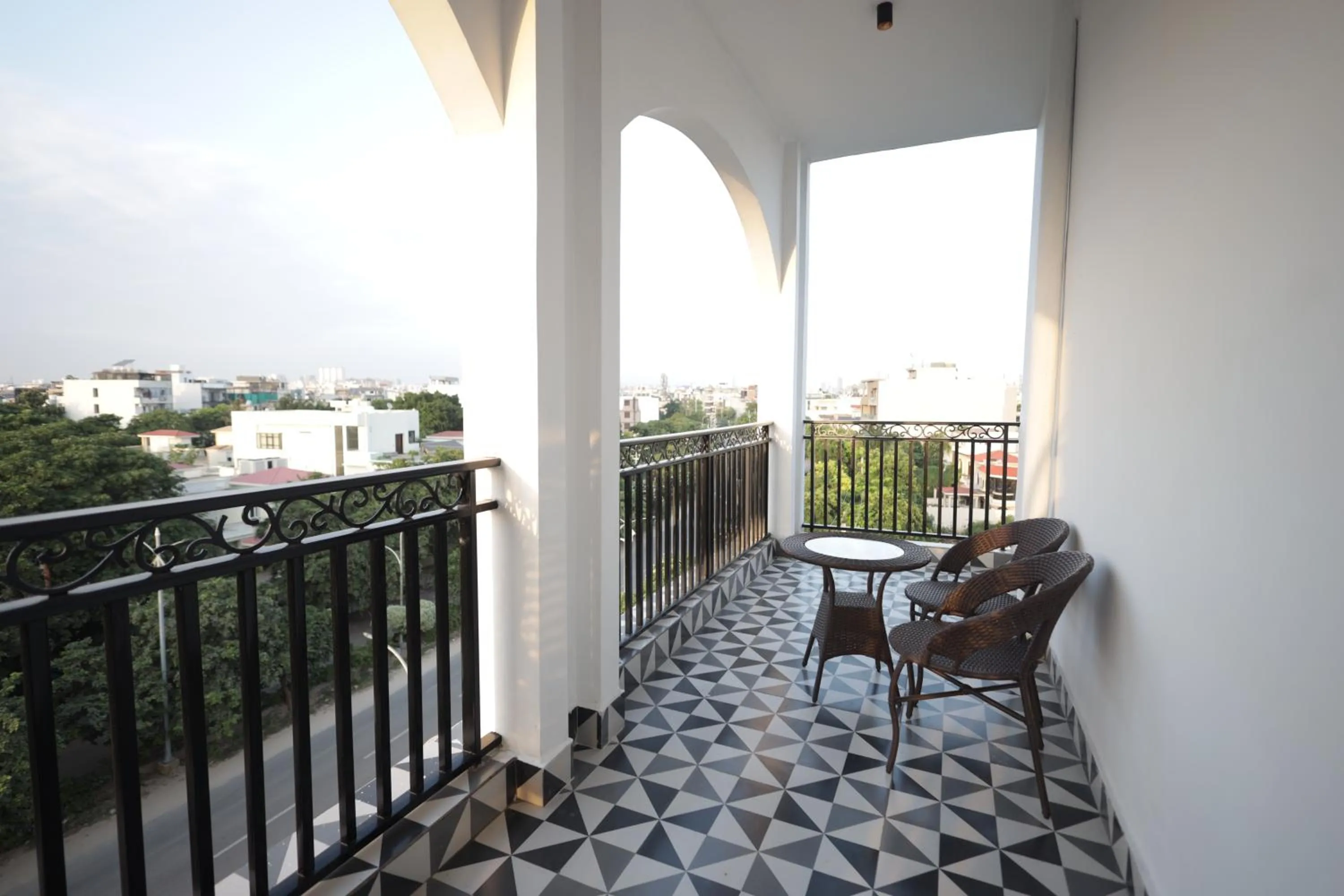 Balcony/Terrace in The Altruist Gurugram Hotel
