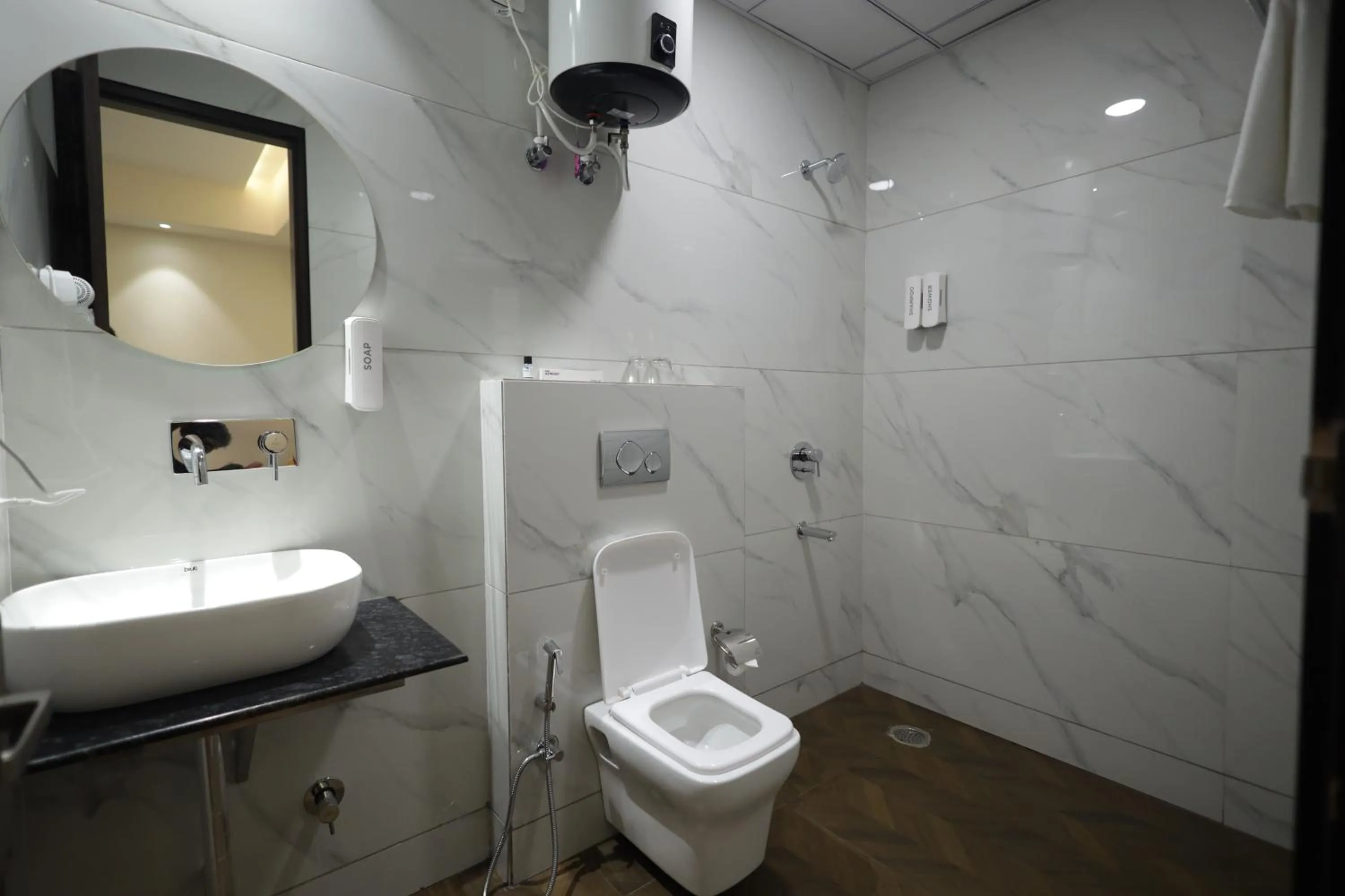 Bathroom in The Altruist Gurugram Hotel