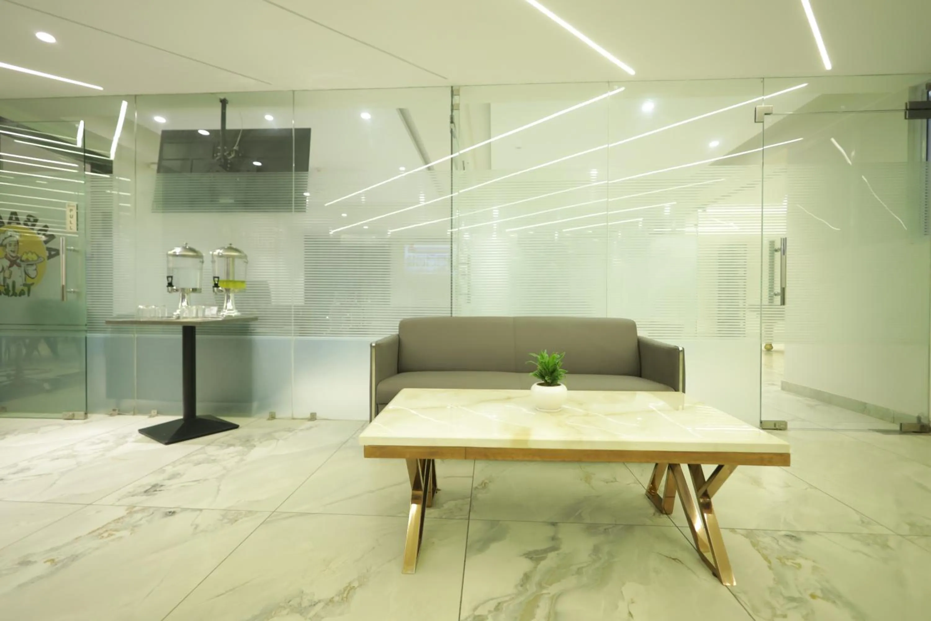 Lobby or reception in The Altruist Hotel Sec-57