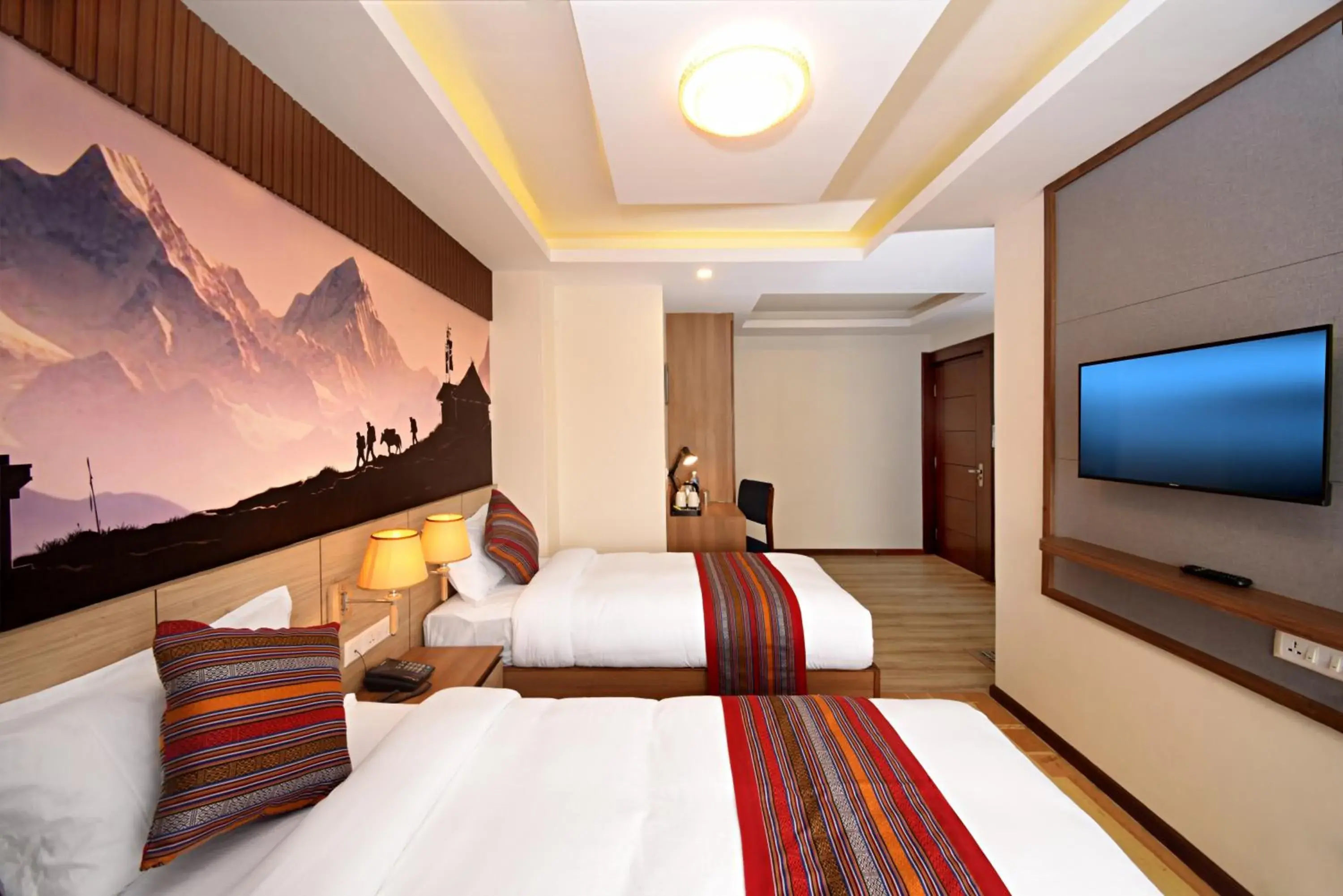 Superior Twin Room in Hotel Sherpani Superior Twin Room in Hotel Sherpani