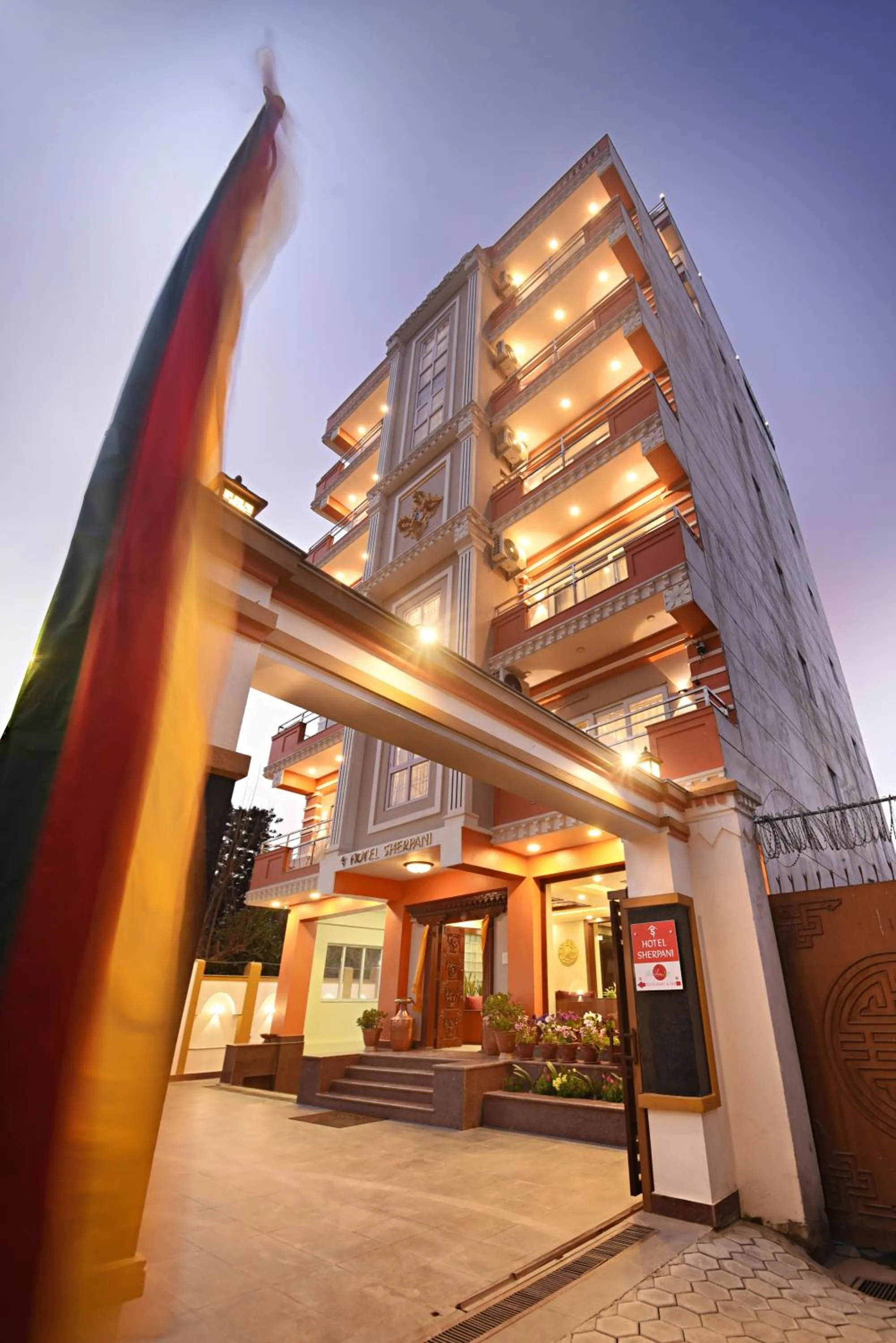 Property building in Hotel Sherpani