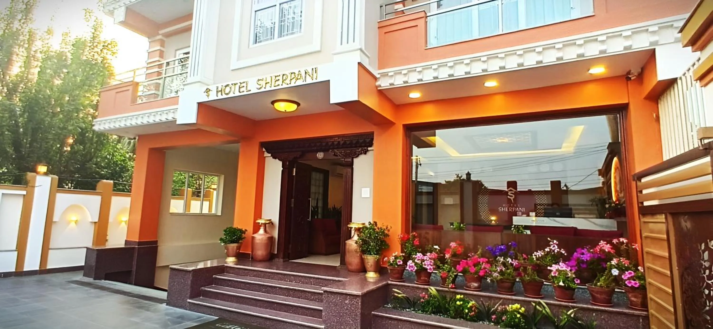 Property building in Hotel Sherpani