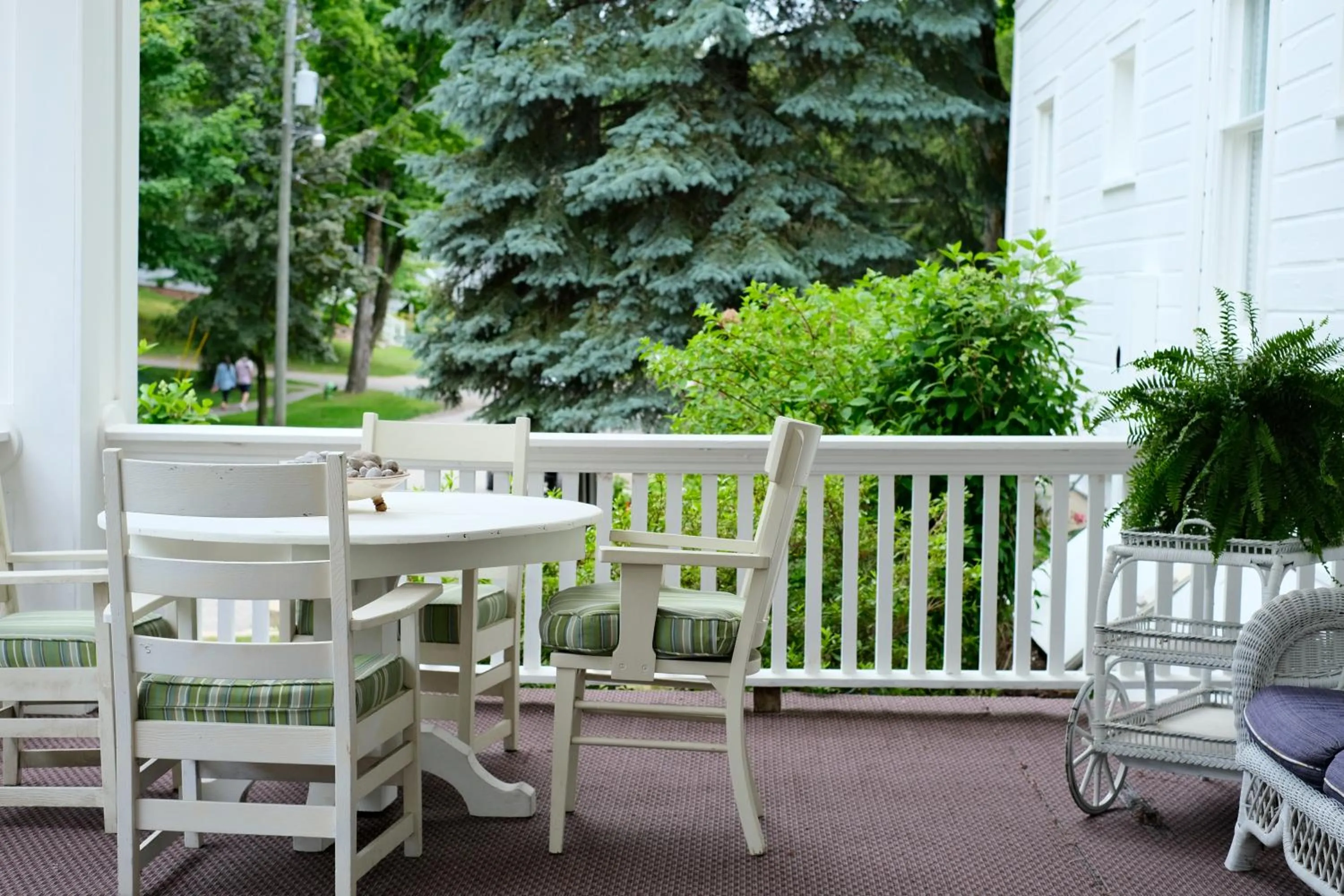 Balcony/Terrace in Terrace Inn and 1911 Restaurant
