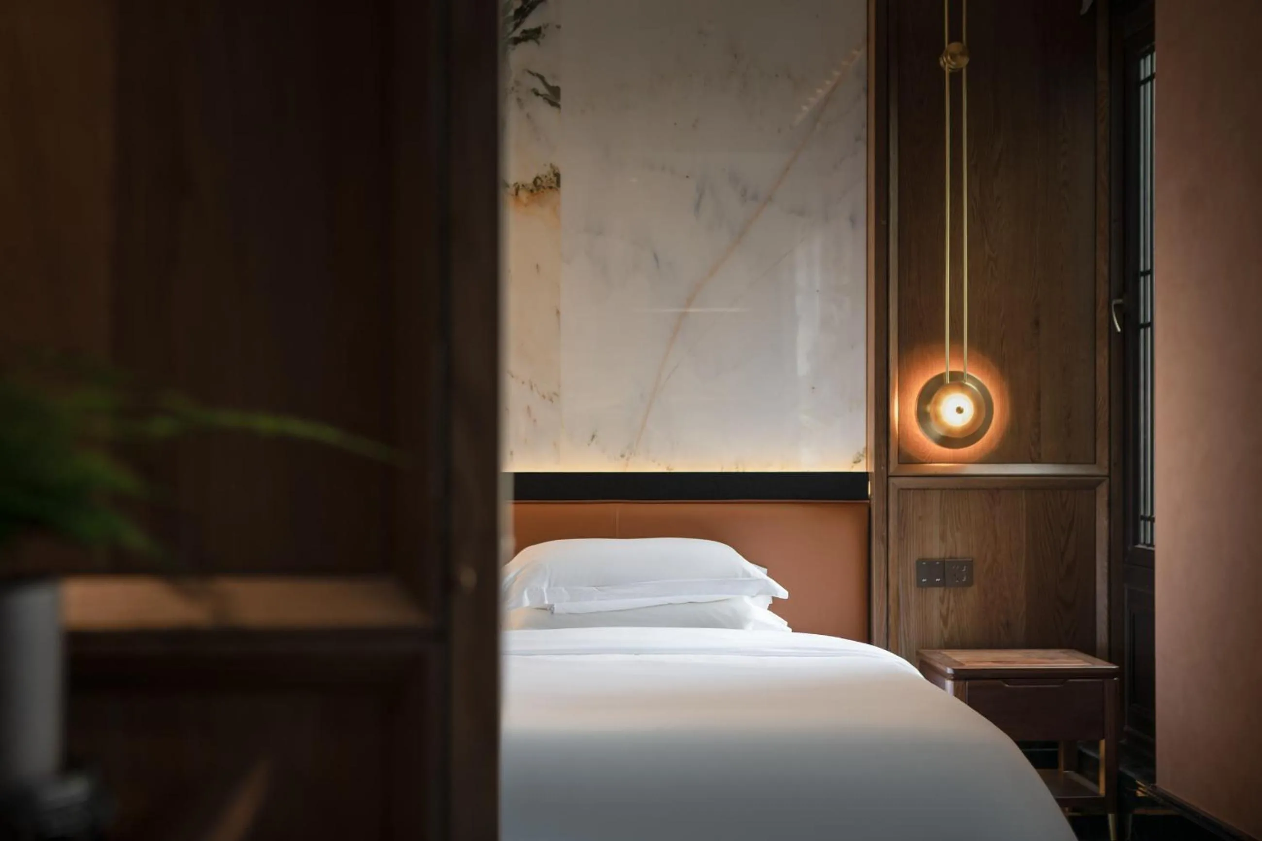 Bed in Moonrise Hotels Resorts