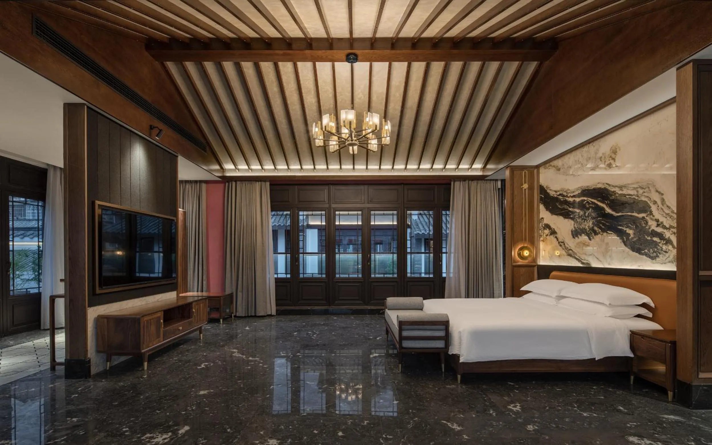 Bed in Moonrise Hotels Resorts