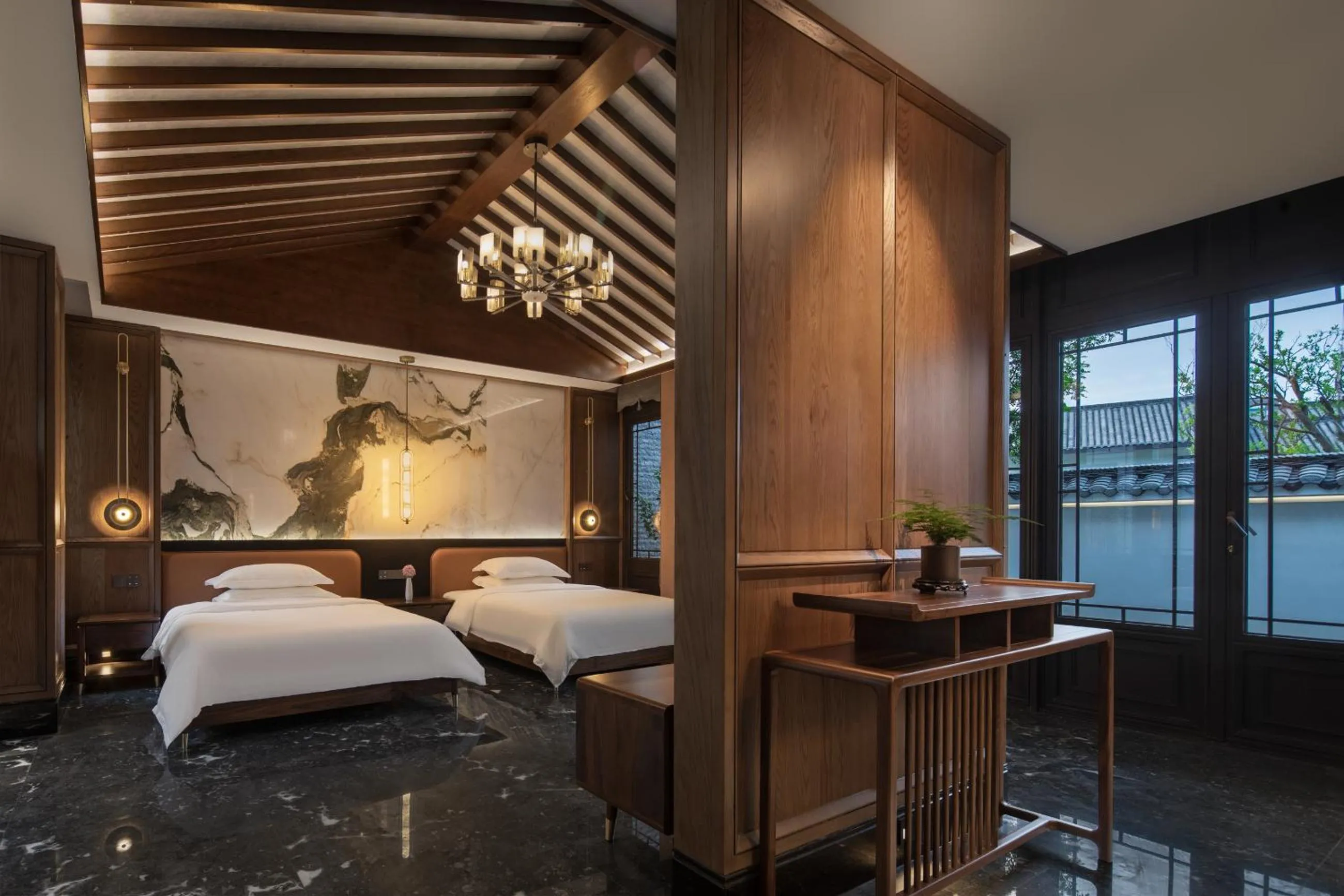 Bed in Moonrise Hotels Resorts