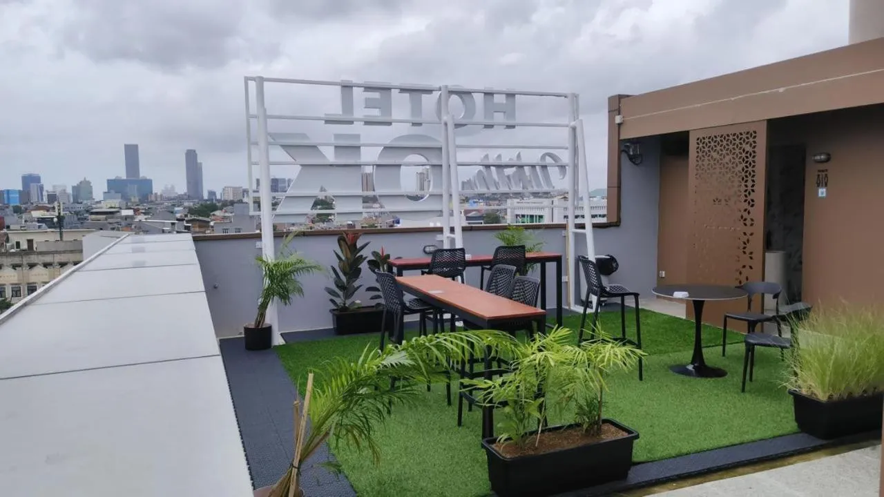 Balcony/Terrace in Hotel WITH OK