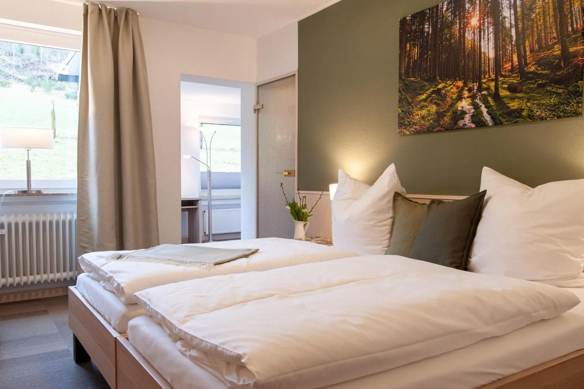 Bed in Forellenhof Wald- und Wiesenquartier