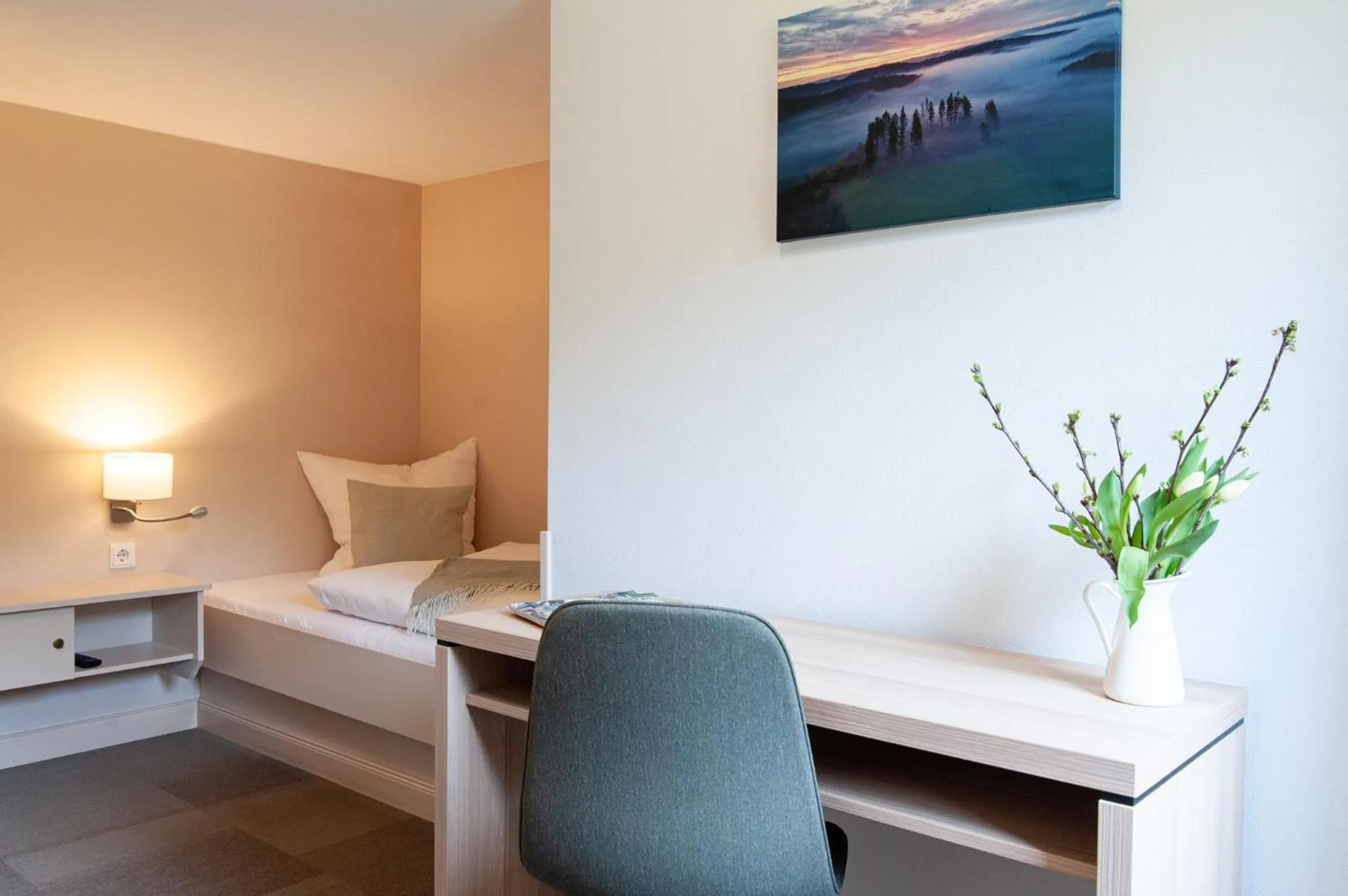 Bed in Forellenhof Wald- und Wiesenquartier