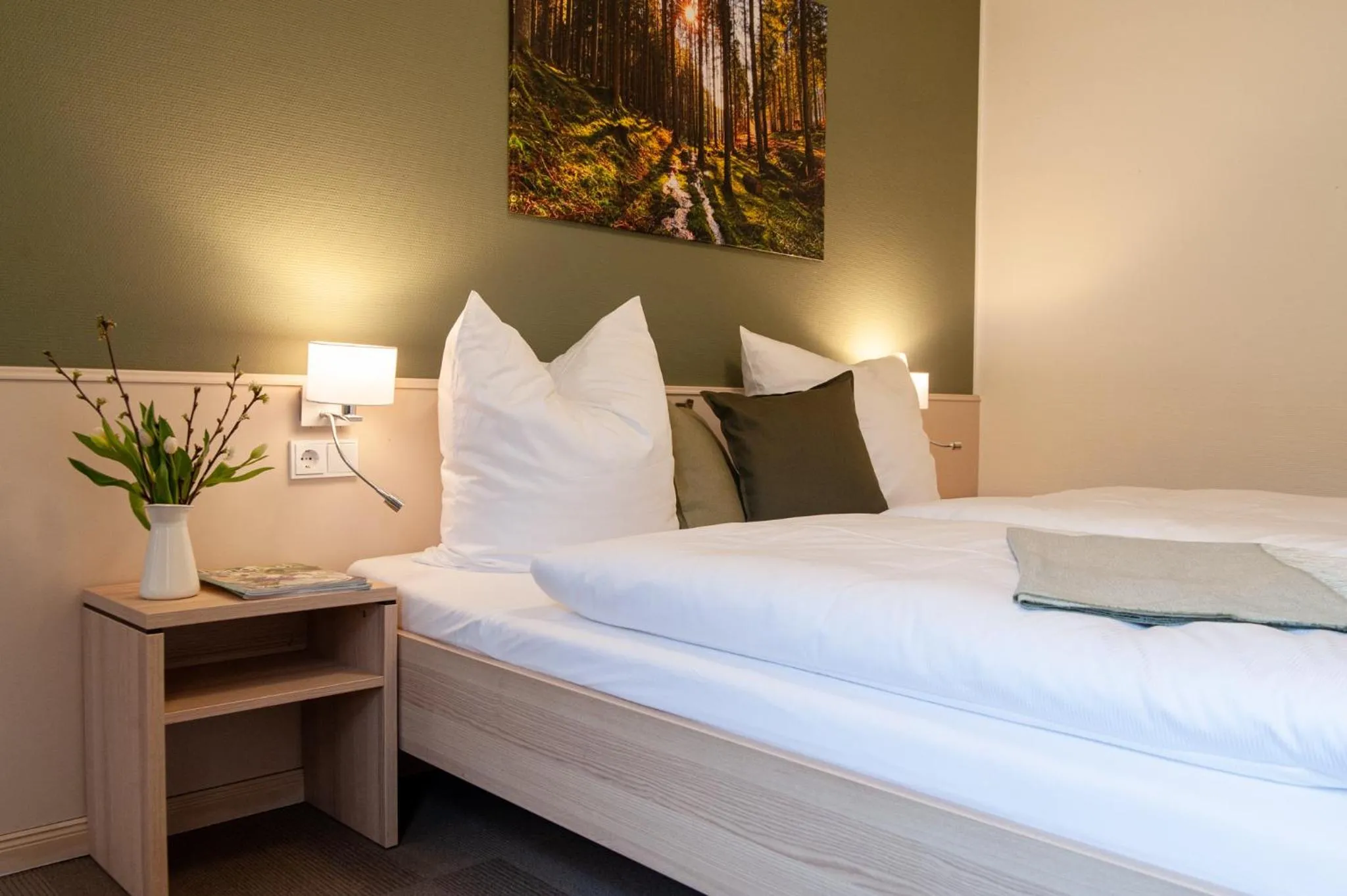Bed in Forellenhof Wald- und Wiesenquartier