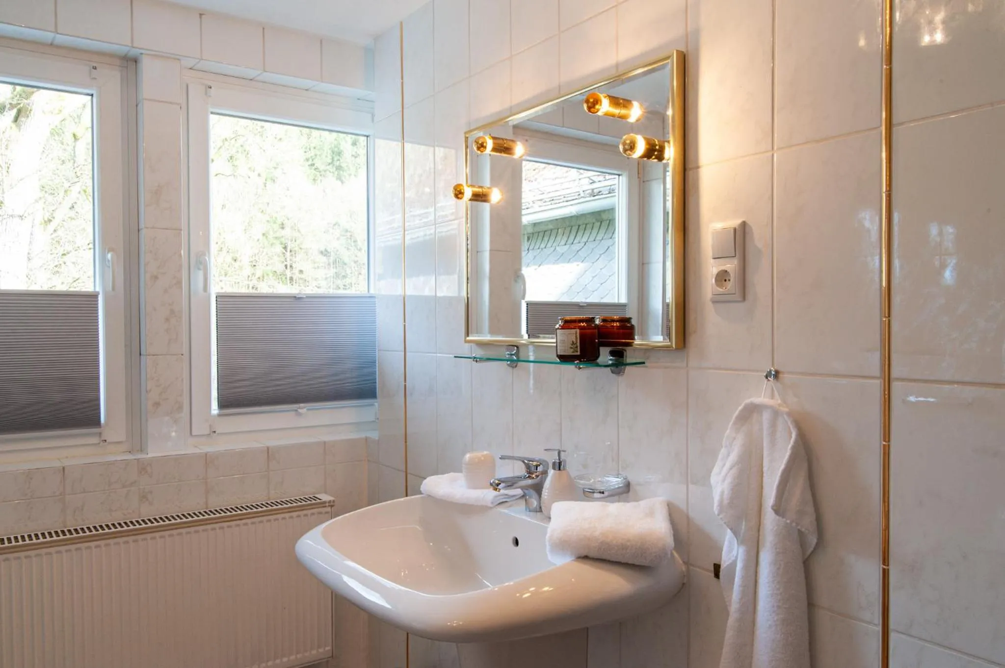 Bathroom in Forellenhof Wald- und Wiesenquartier