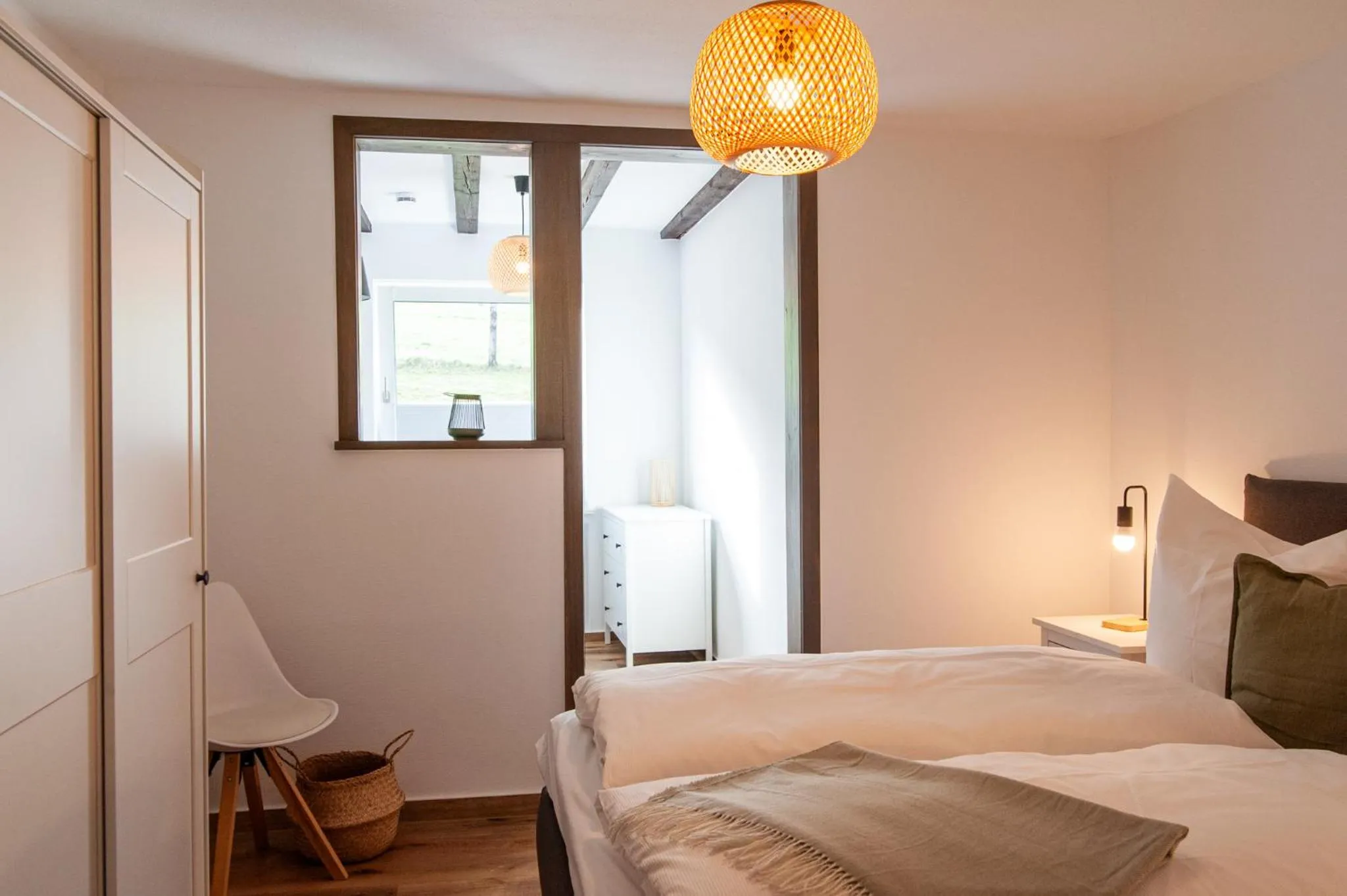 Bed in Forellenhof Wald- und Wiesenquartier