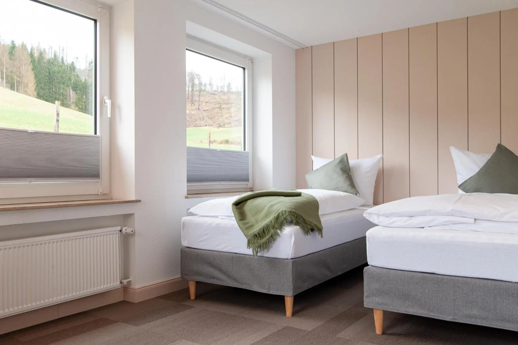Photo of the whole room, Bed in Forellenhof Wald- und Wiesenquartier